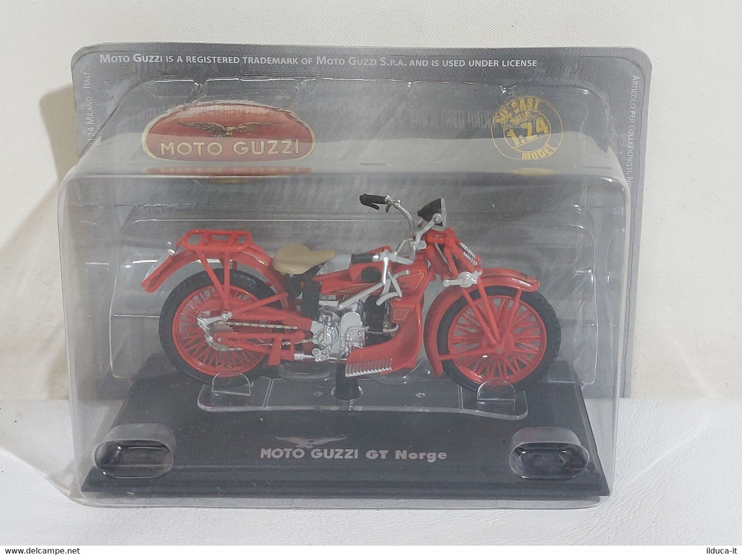 I110308 Hachette 1/24 Moto Guzzi Collection - GT Norge - Sigillato - Moto