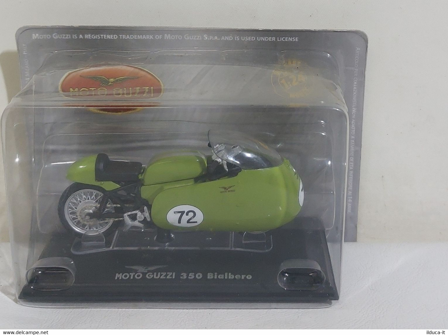 I110311 Hachette 1/24 Moto Guzzi Collection - 350 Bialbero - Sigillato - Motorräder