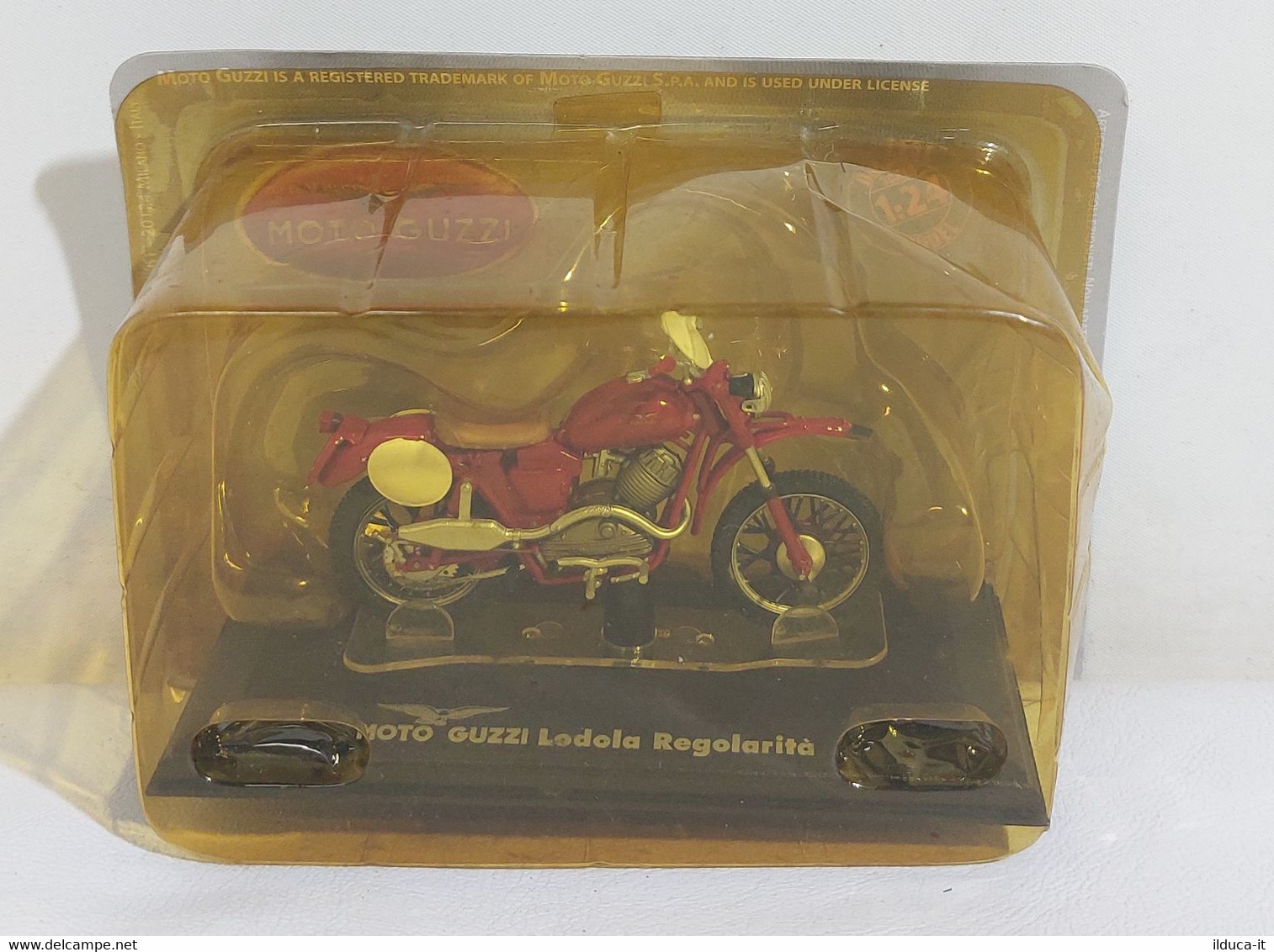 I110317 Hachette 1/24 Moto Guzzi Collection - Lodola Regolarità - Sigillato - Motorfietsen