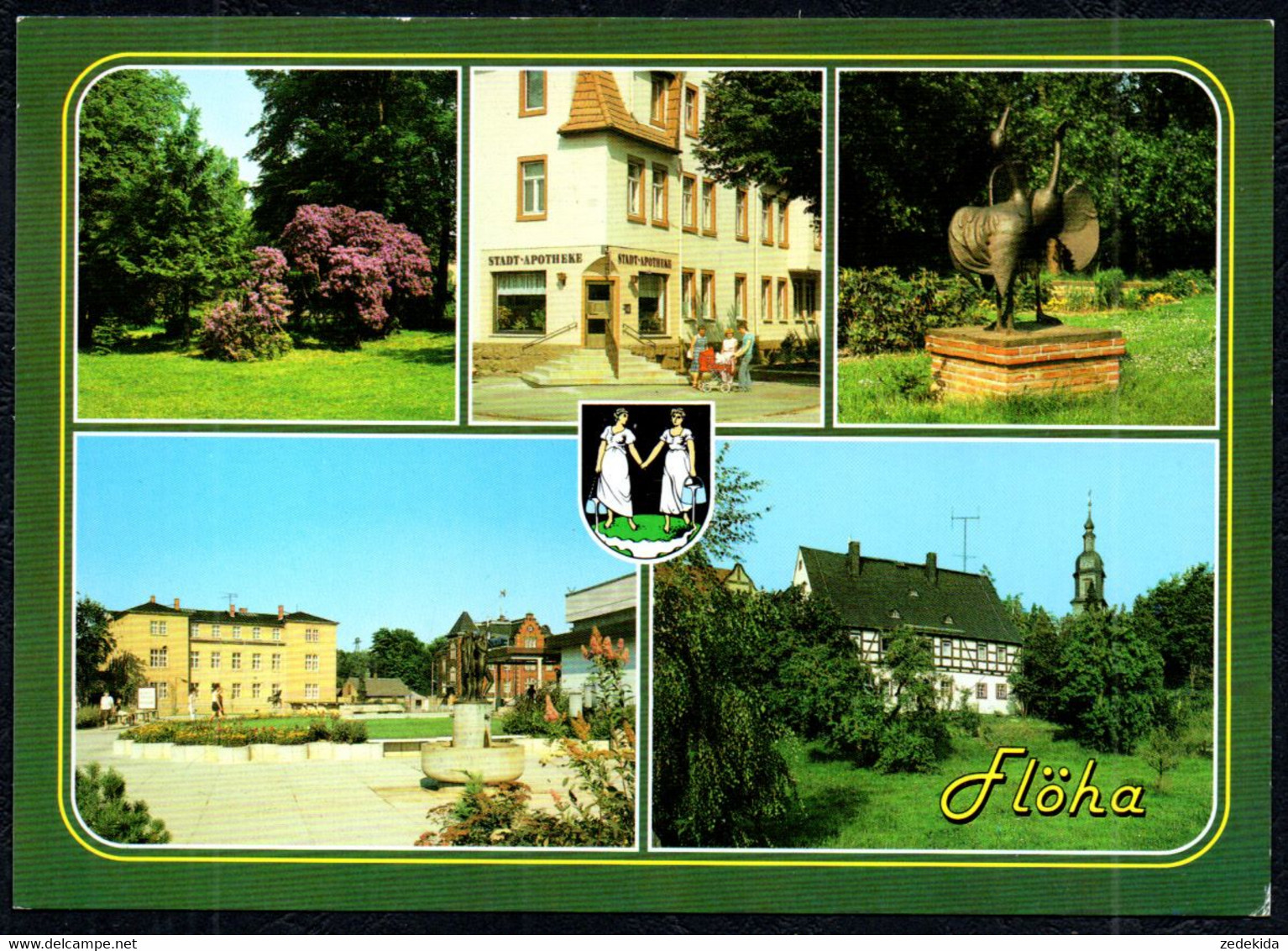 G0715 - TOP Flöha - Bild Und Heimat Reichenbach Qualitätskarte - Flöha