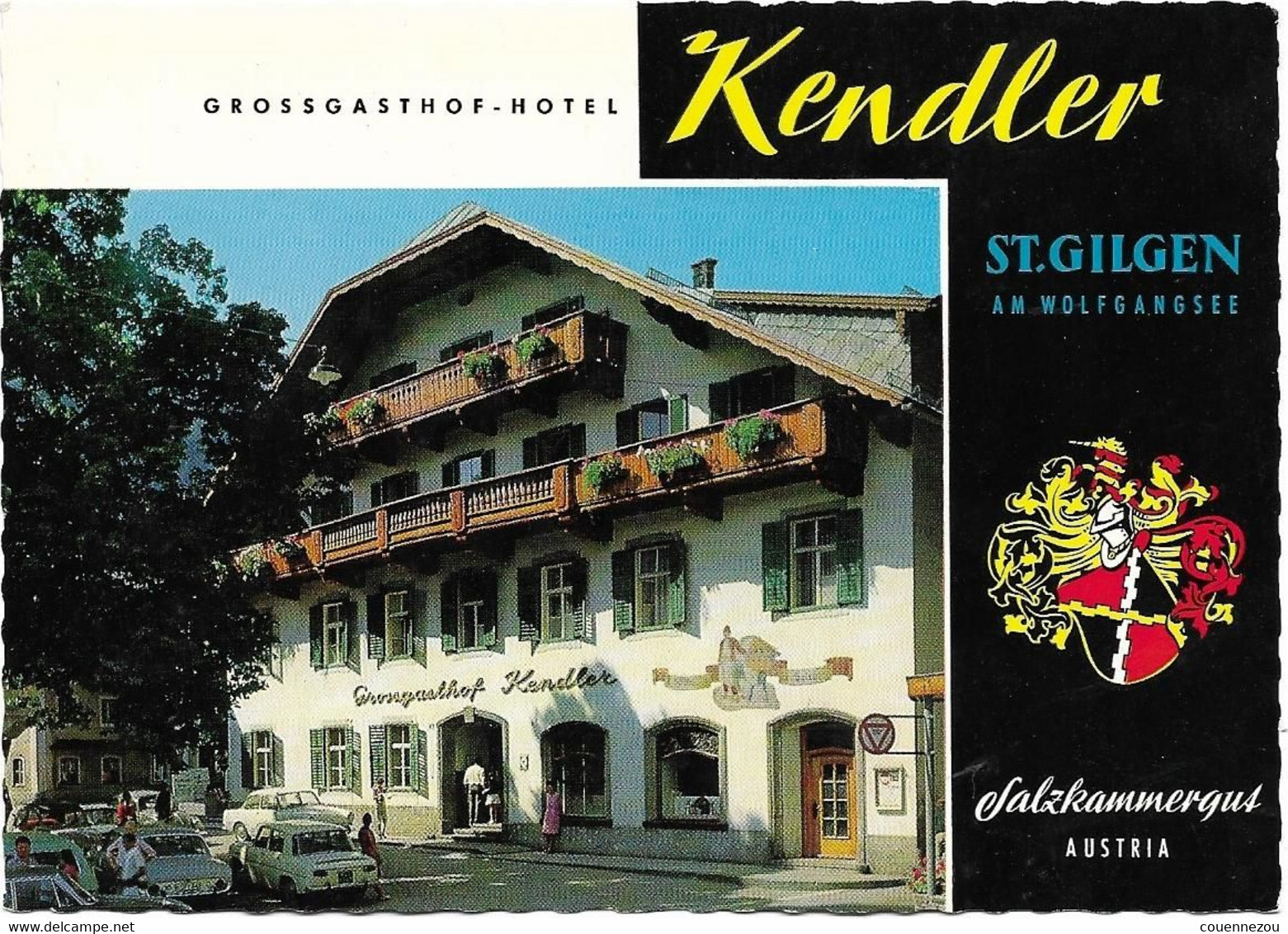 R  1240 ST GILGEN HOTEL KANDLER - St. Gilgen