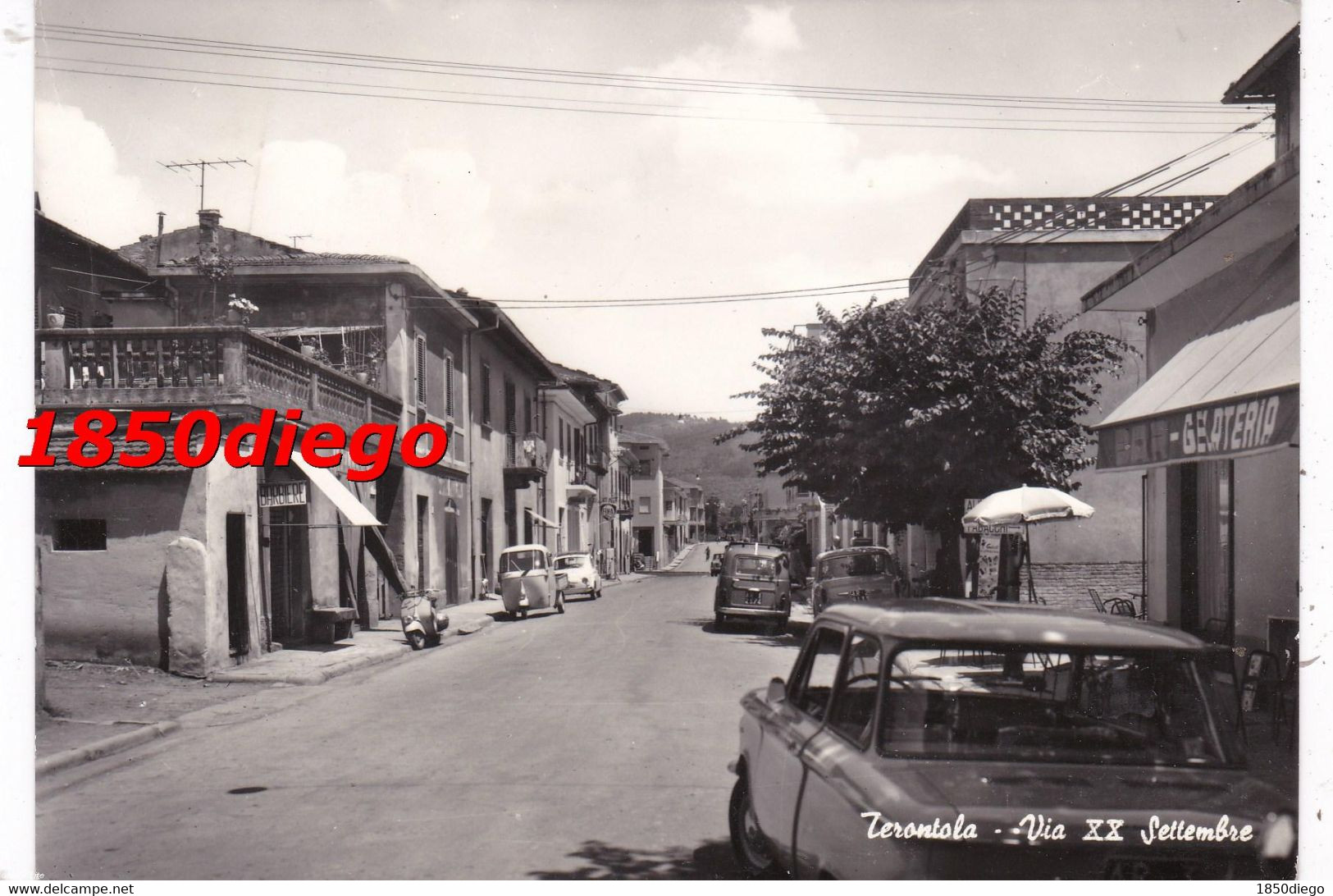 TERENTOLA - VIA XX SETTEMBRE F/GRANDE VIAGGIATA 1965 ANIMAZIONE - Arezzo