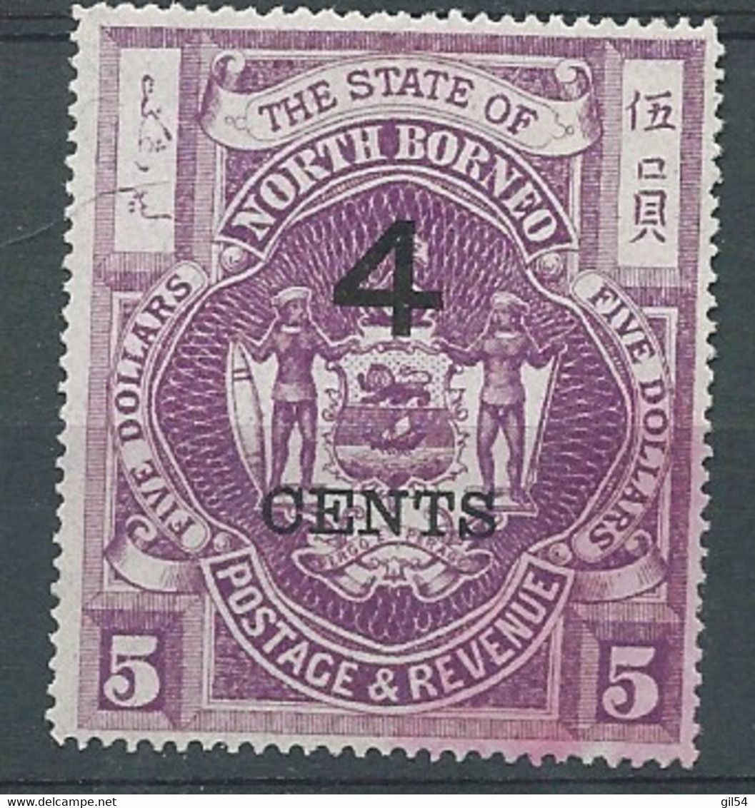 Borneo Du Nord - Yvert N° 96 (*) Neuf Sans Gomme - AE 18618 - North Borneo (...-1963)