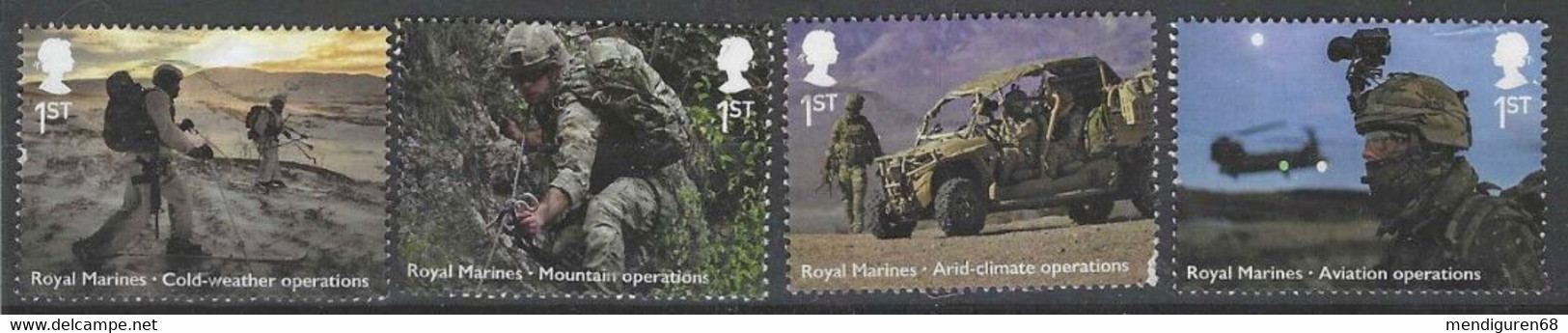 GROSSBRITANNIEN GRANDE BRETAGNE GB 2022 ROYAL MARINES SET2 4V USED SG 4714-7 MI 5044-7 YT 5435-8 SN 4275-8 - Used Stamps