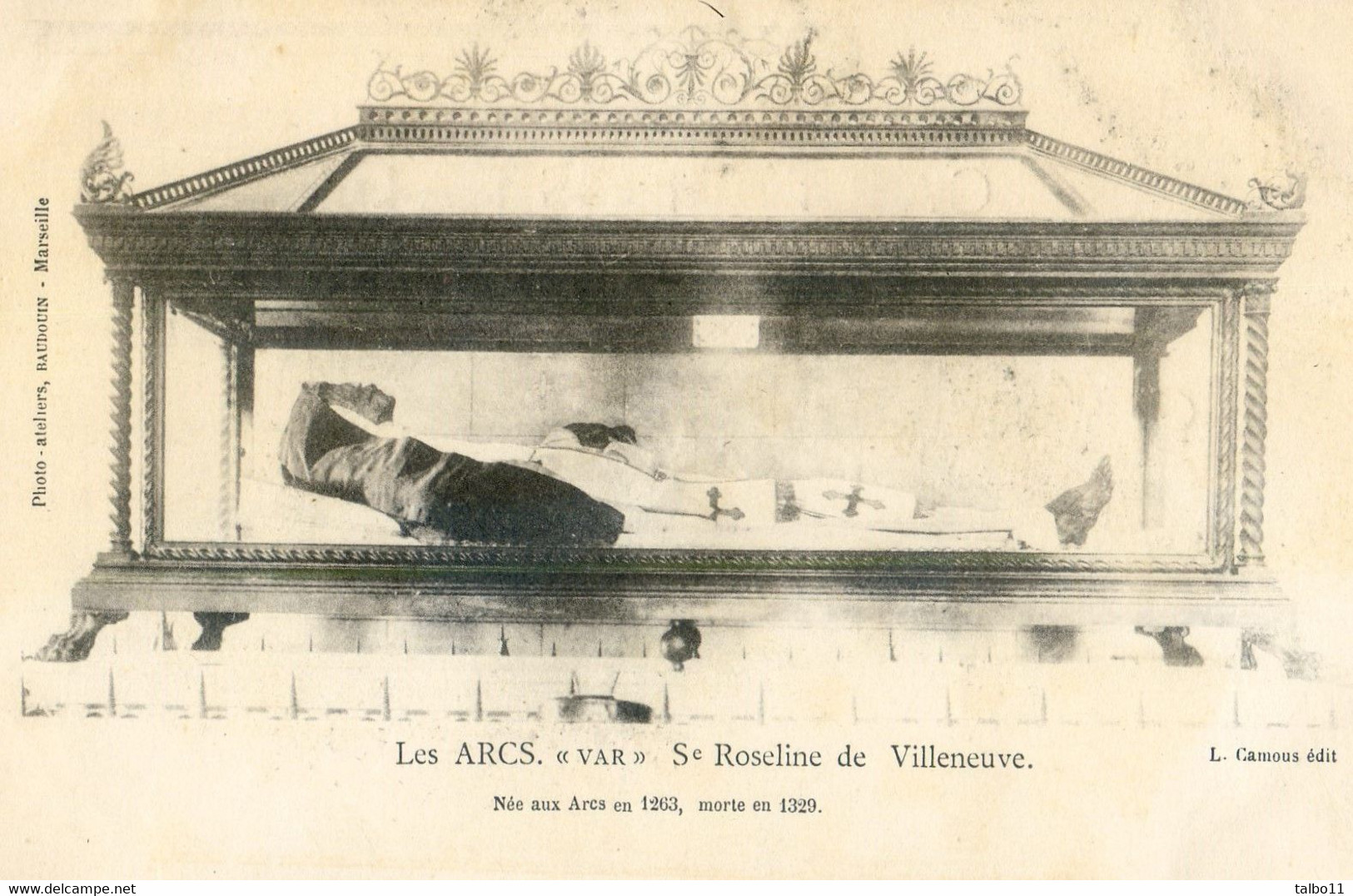 83 - Les Arcs - Chasse De Ste Roseline De Villeneuve - Née Aux Arcs En 1263 Morte En 1329 - Les Arcs