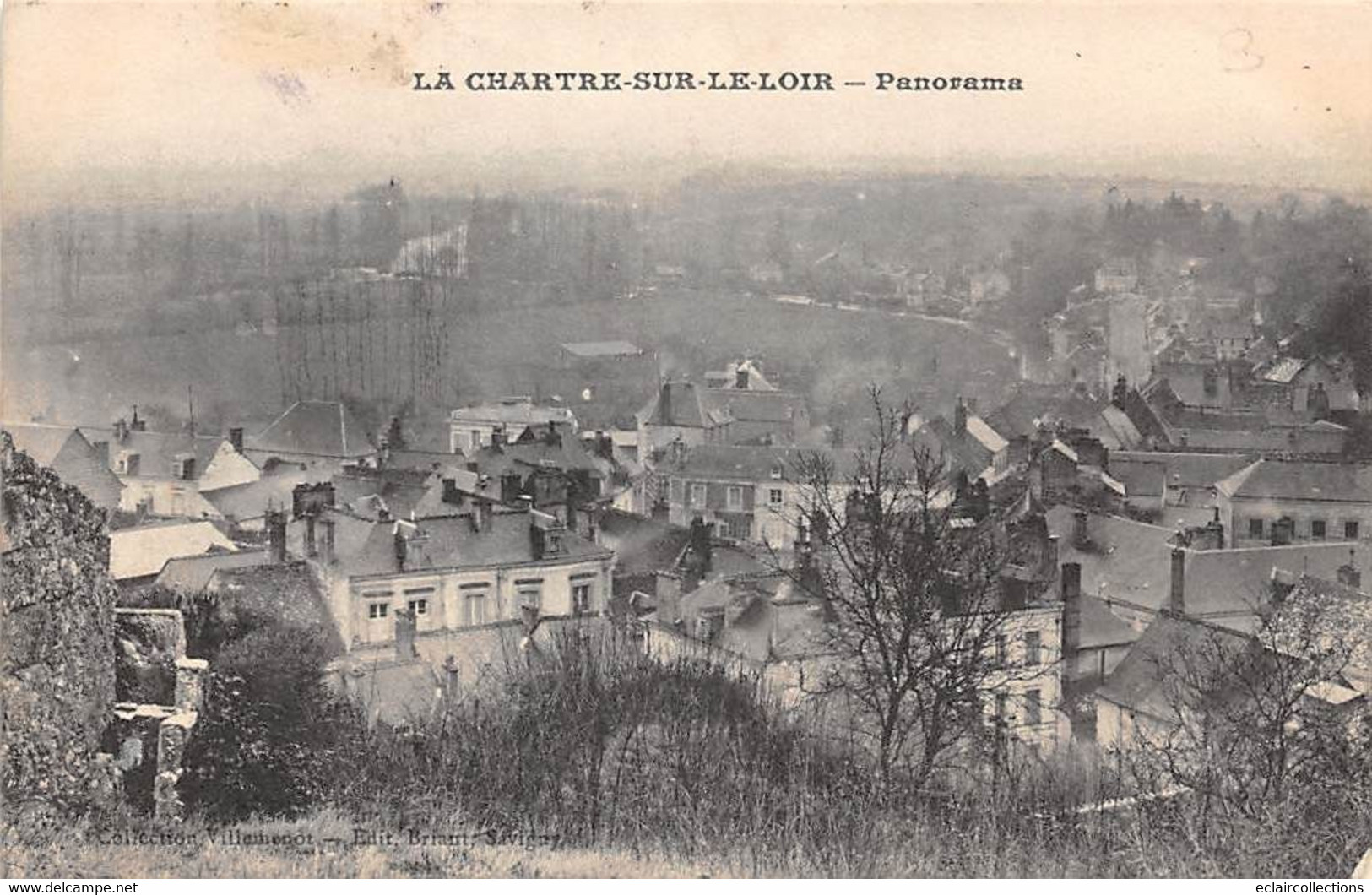 La Chartre Sur Le Loir      72       Panorama      ( Voir Scan ) - Otros & Sin Clasificación