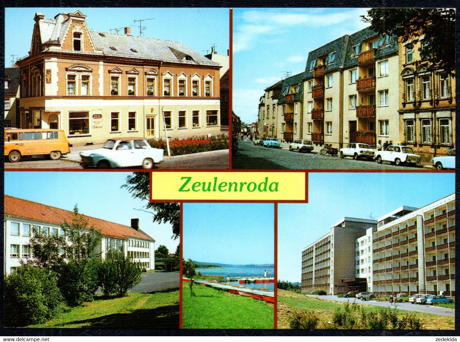 G0739 - TOP Zeulenroda - Bild Und Heimat Reichenbach Qualitätskarte - Zeulenroda