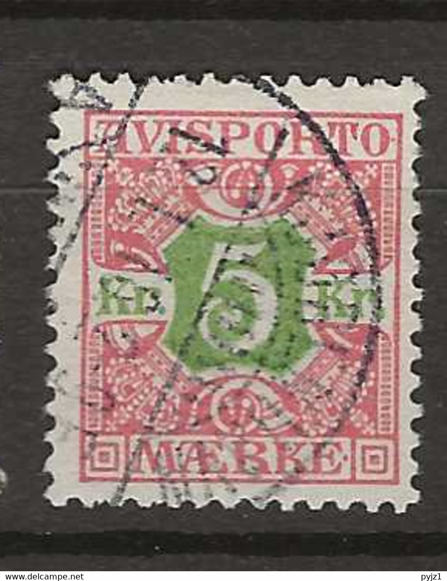 1907 USED Danmark Avisporto 9 - Parcel Post