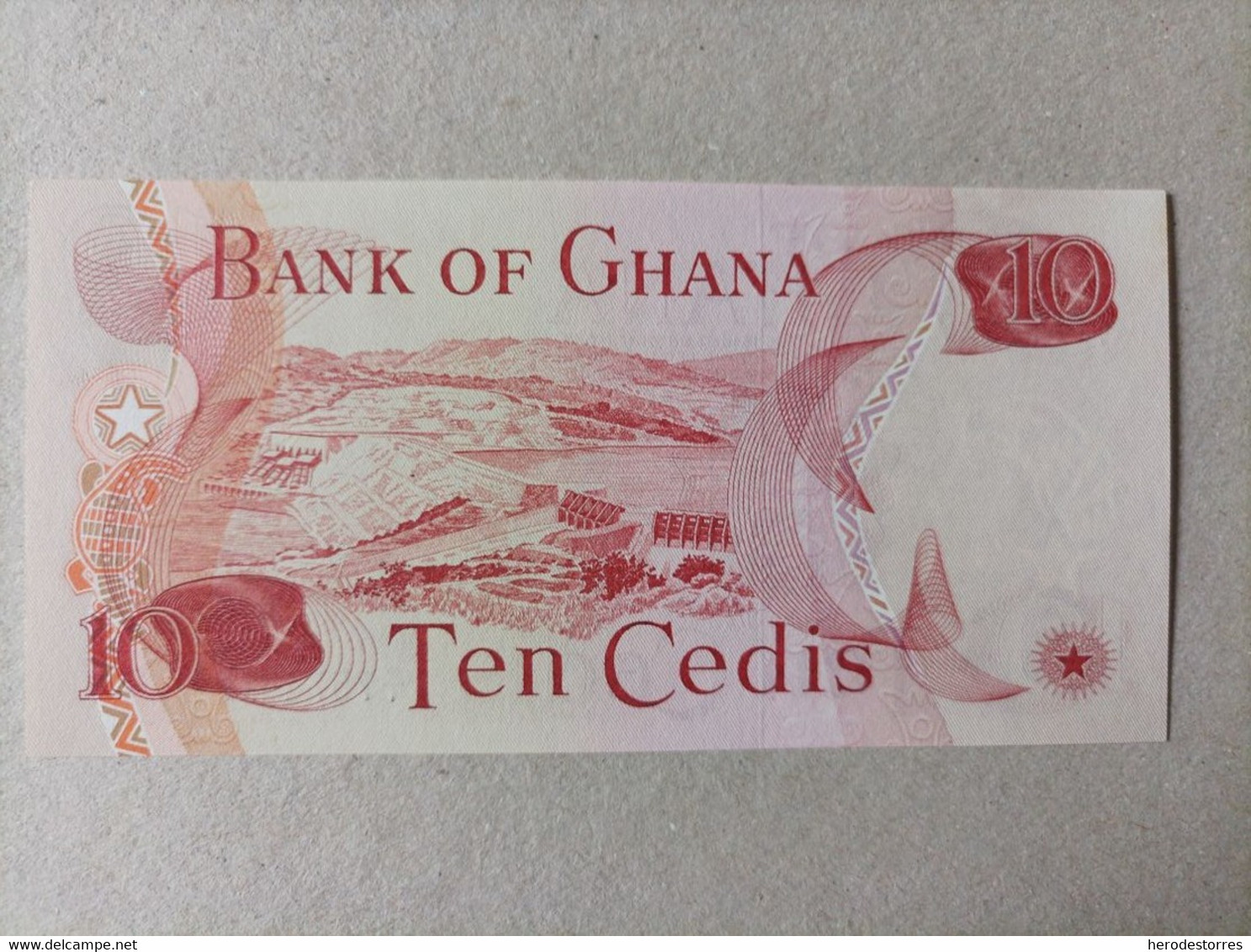 Billete De GHANA De 10 Cedis, Año 1978, UNC - Ghana