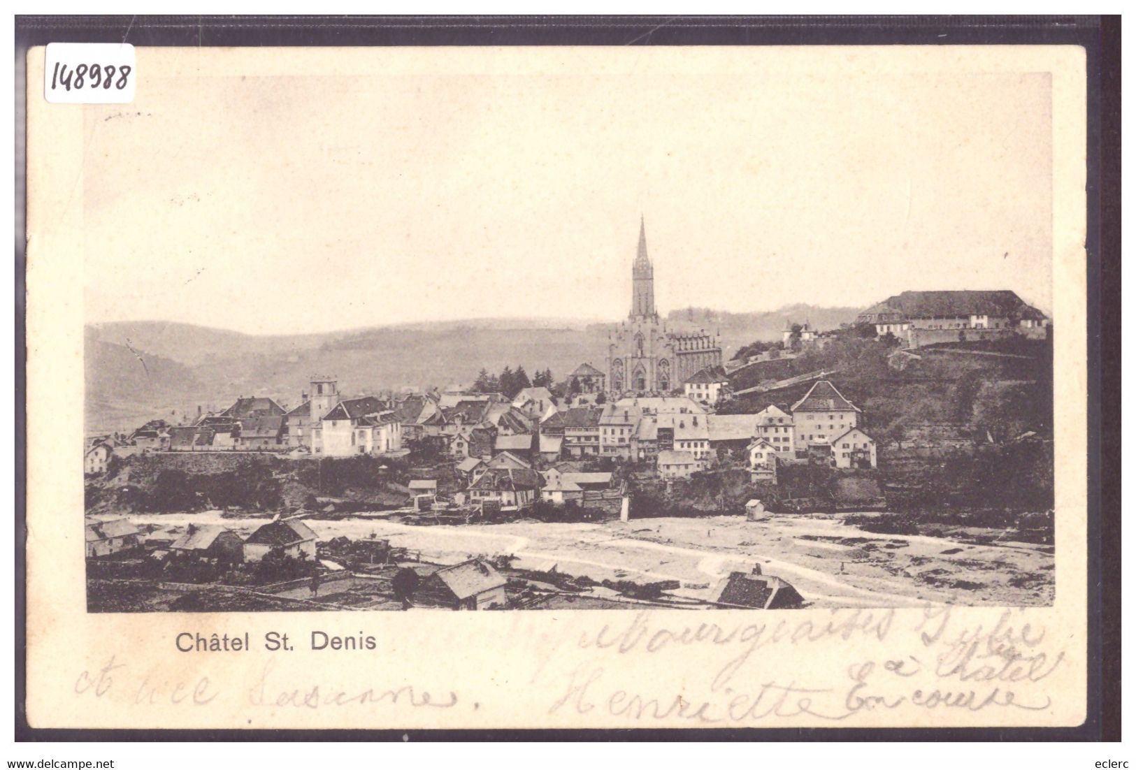 CHATEL SAINT DENIS - TB - Châtel-Saint-Denis