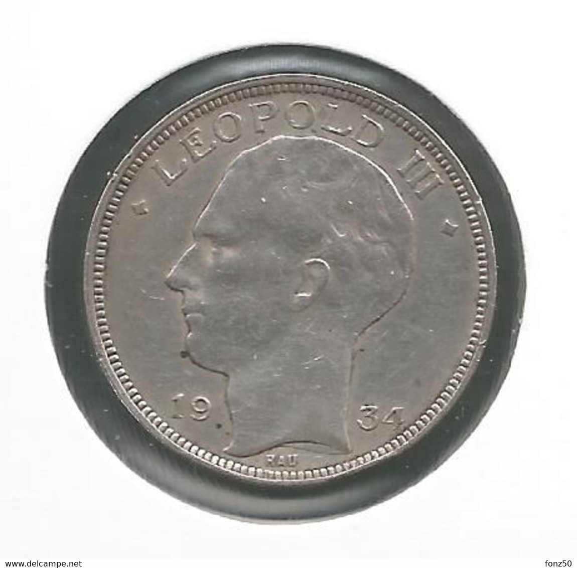 LEOPOLD III * 20 Frank 1934 Frans/vlaams  Pos.A * Prachtig * Nr 12109 - 20 Francs