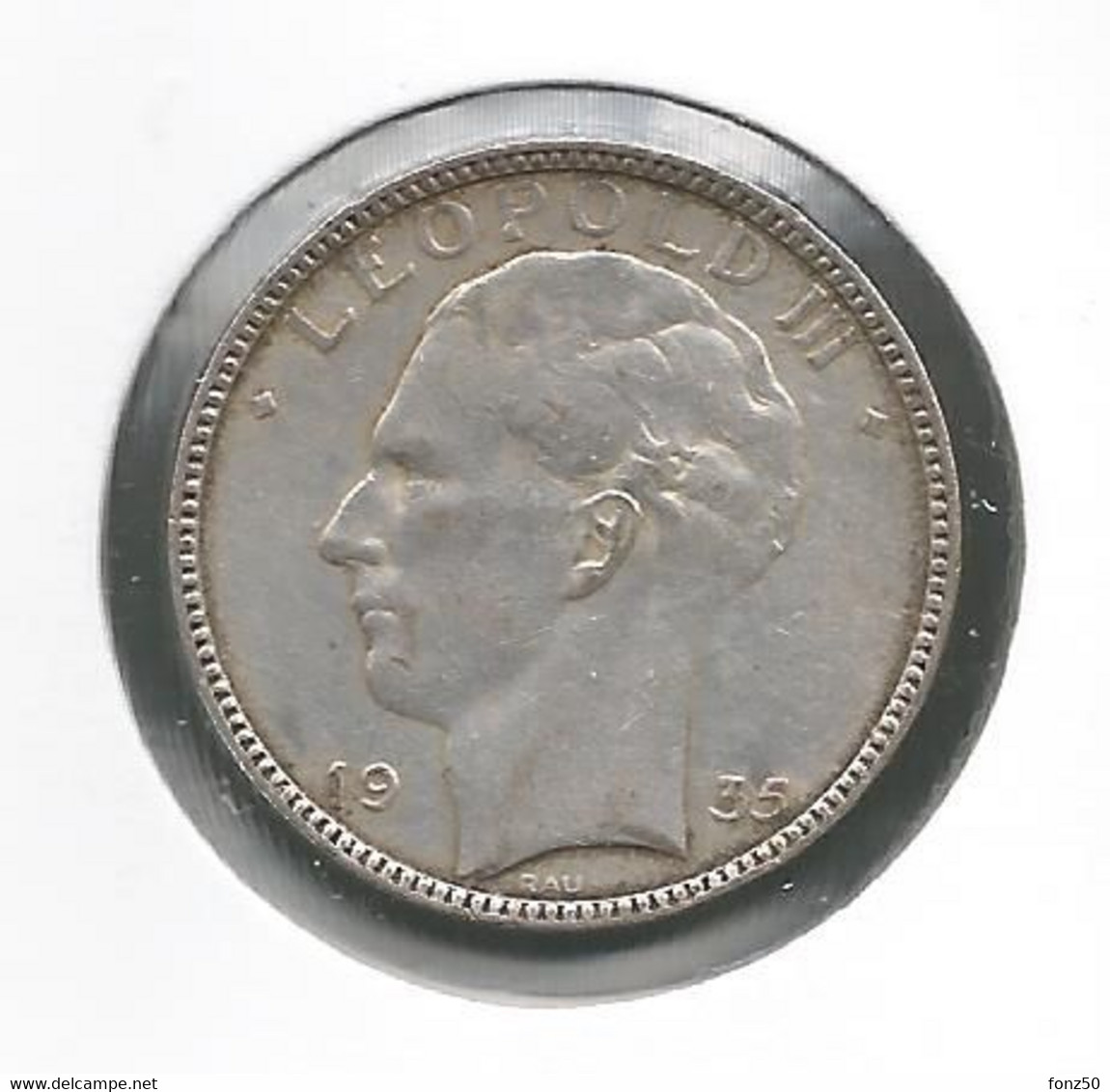 LEOPOLD III * 20 Frank 1934 Frans/vlaams  Pos.A * Prachtig * Nr 12112 - 20 Francs