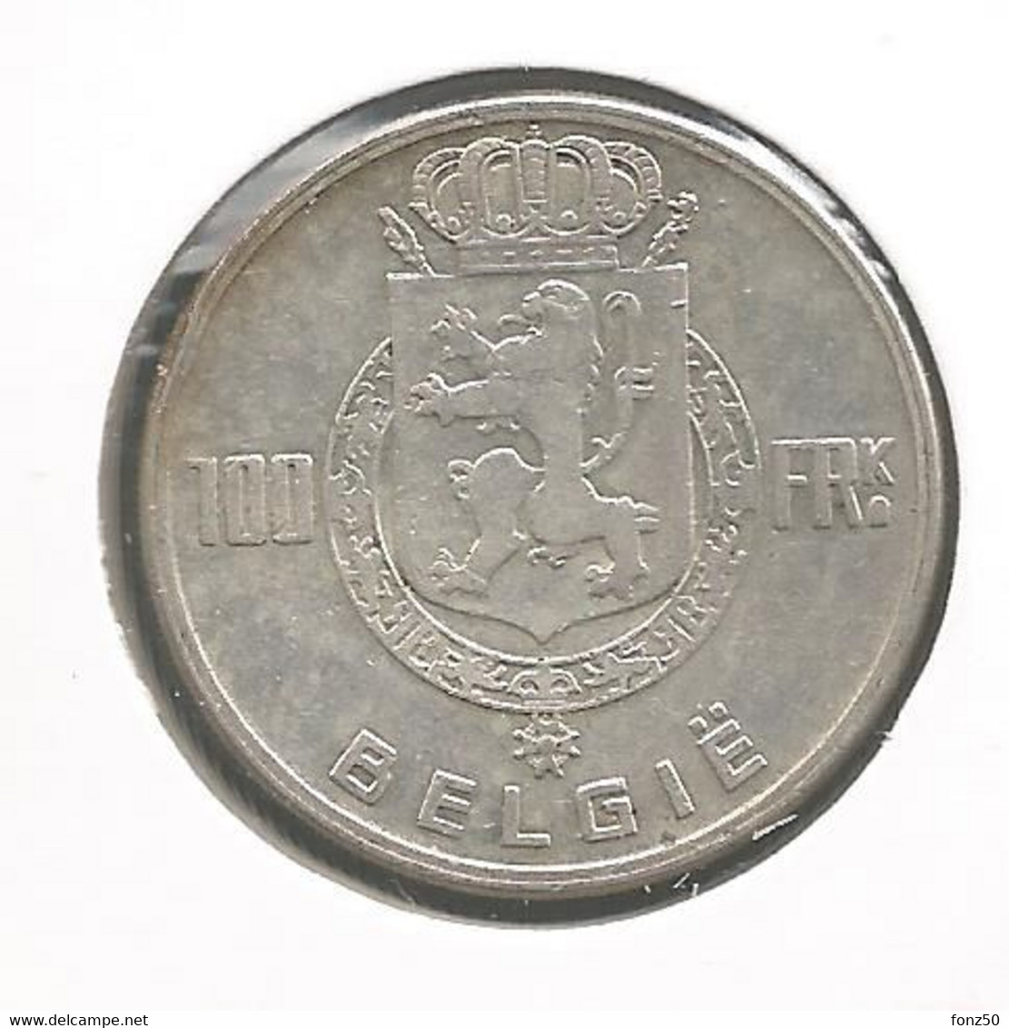 PRINS KAREL * 100 Frank 1949 VLAAMS * F D C * Nr 12134 - 100 Francs