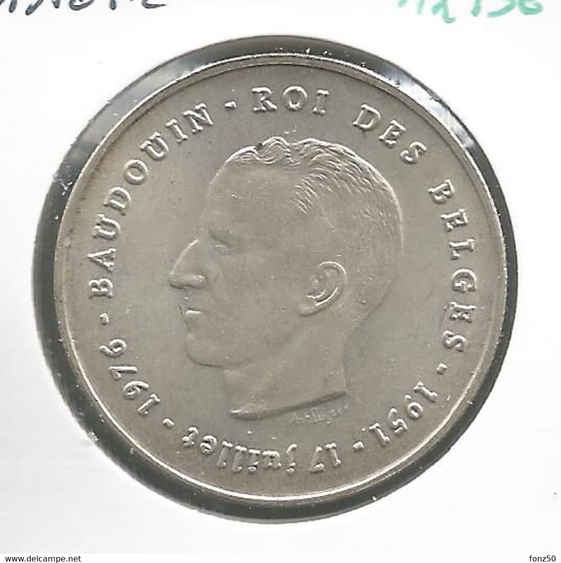 BOUDEWIJN * 250 Frank 1976 Frans * Nr 12136 - 250 Francs