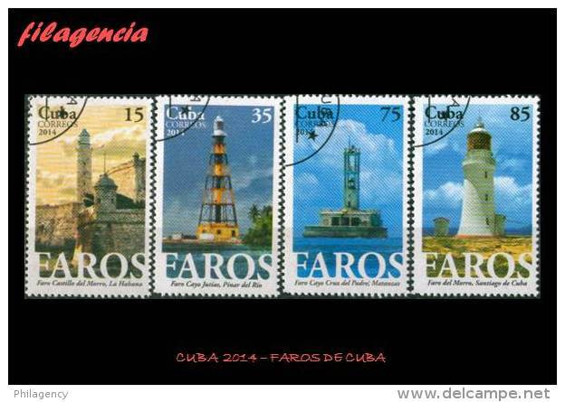 USADOS. CUBA. 2014-28 FAROS DE CUBA - Gebraucht