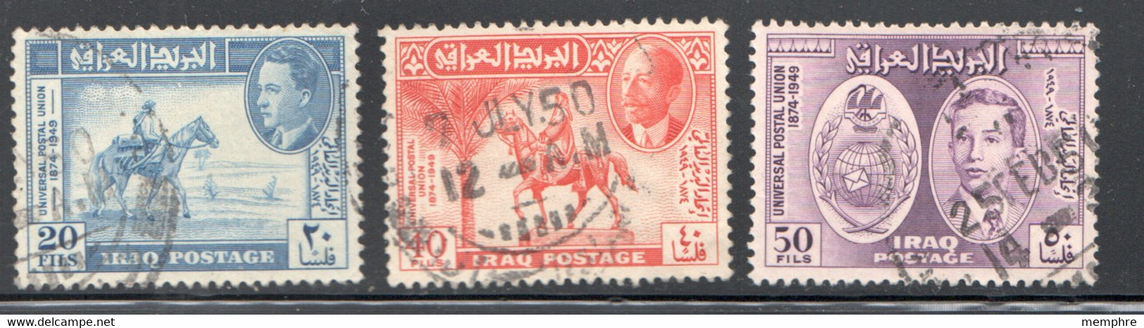 1949  75 Ann De L'UPU  Oblitérés - Iraq