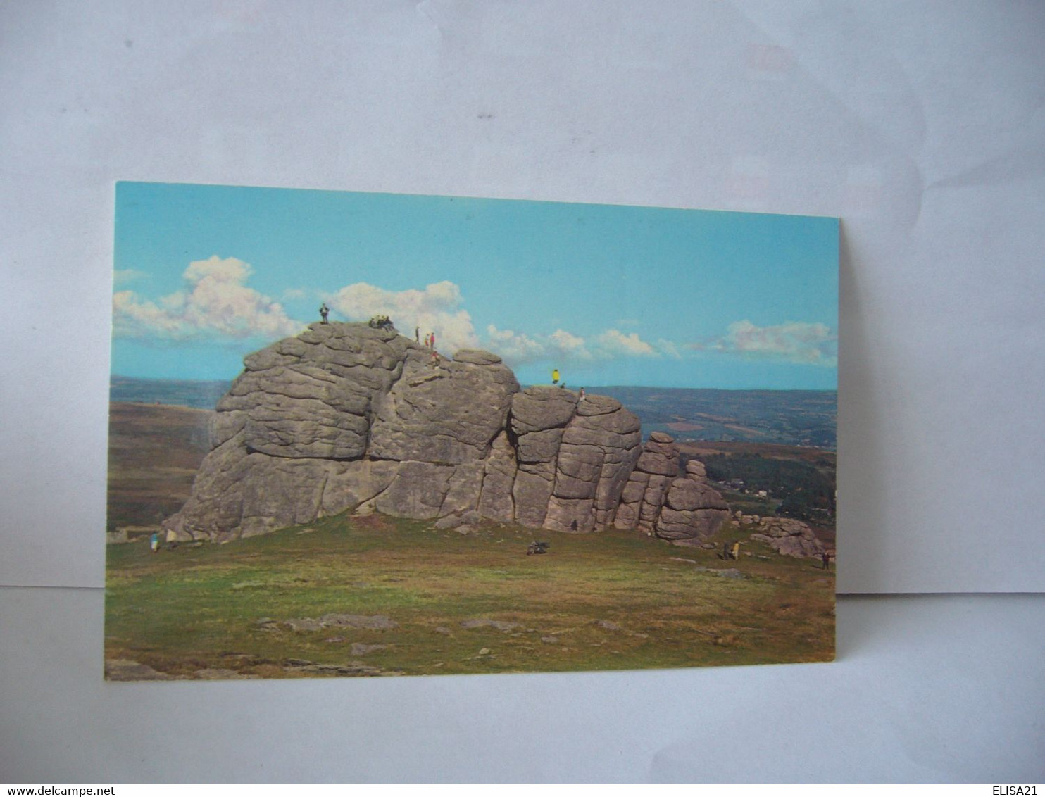 HAYTOR ROCKS DARTMOOR  ROYAUME UNI ANGLETERRE DEVON  CP FORMAT CPA - Dartmoor