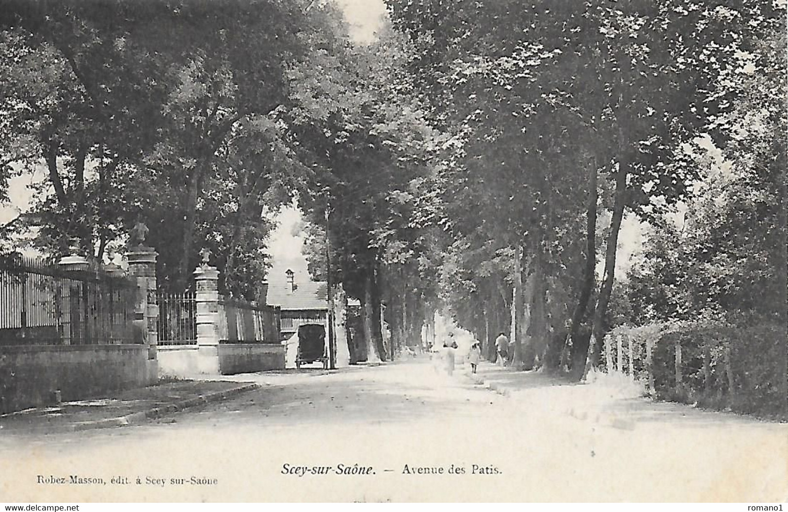 70)   SCEY  Sur SAONE  -  Avenue Des Patis - Scey-sur-Saône-et-Saint-Albin