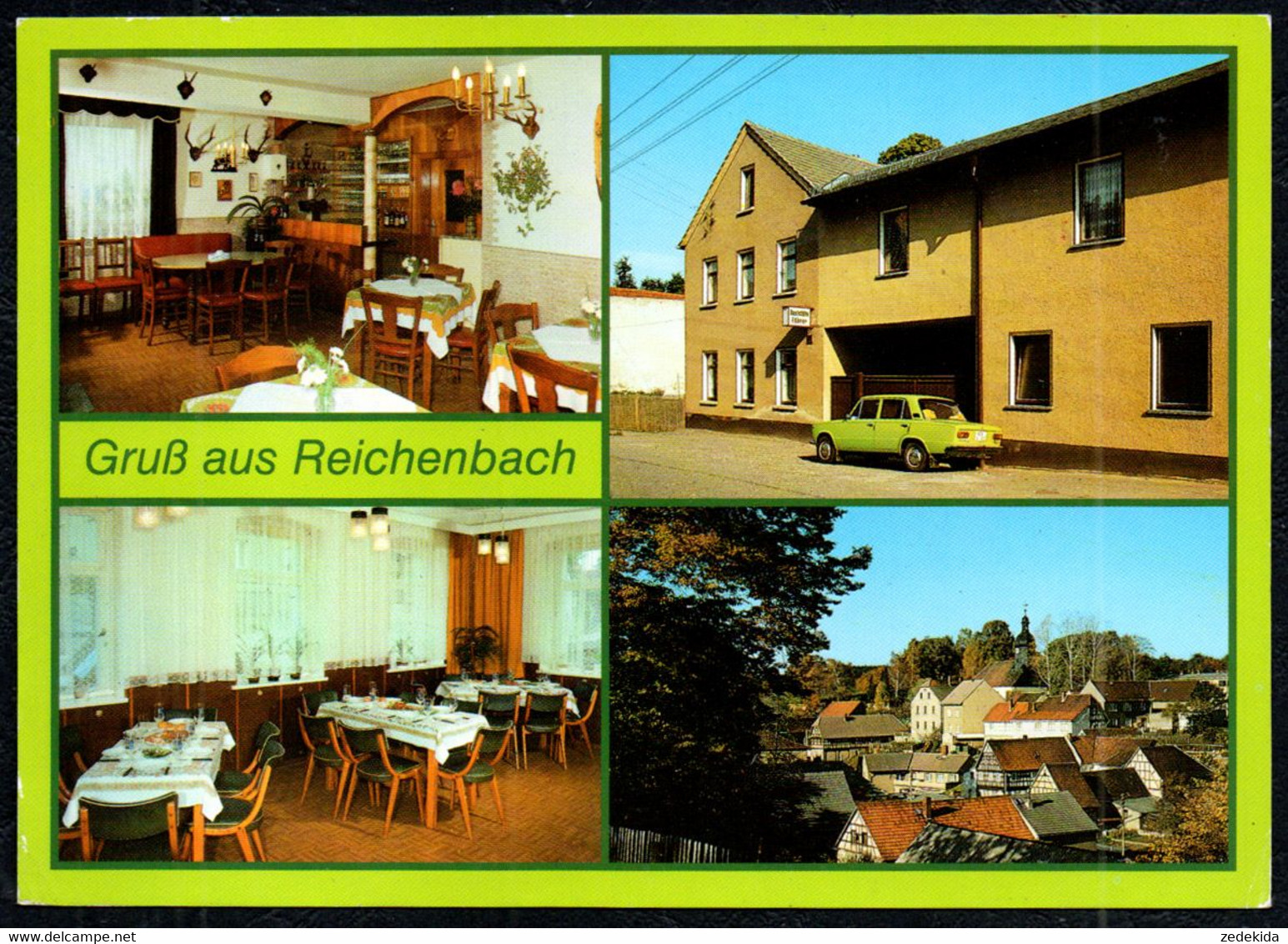 G0767 - Reichenbach Gaststätte Führer - Bild Und Heimat Reichenbach Qualitätskarte - Reichenbach I. Vogtl.