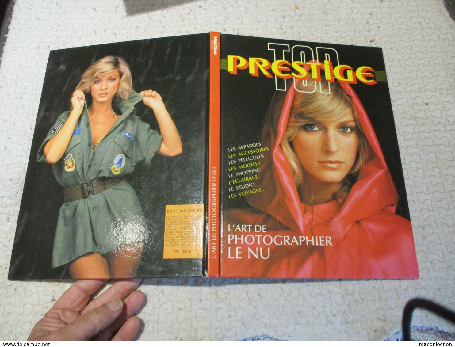 Avant 2000 - Top Prestige L'Art De Photographier Le Nu : Femmes Seins Nus Cachés  Poses Erotiques - Zonder Classificatie