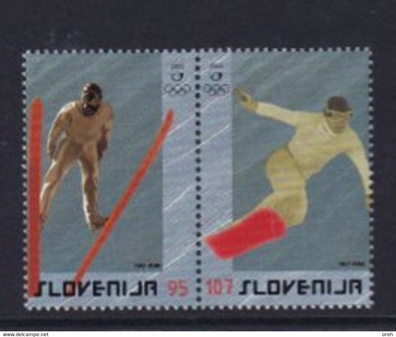 SLOVENIA 2006,OLYMPIC GAMES,TORINO,MNH, - Hiver 2006: Torino