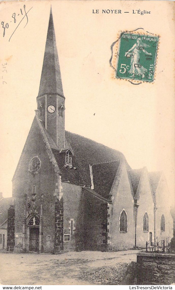 CPA - FRANCE - 18 - LE NOYER - L'église - Sonstige & Ohne Zuordnung