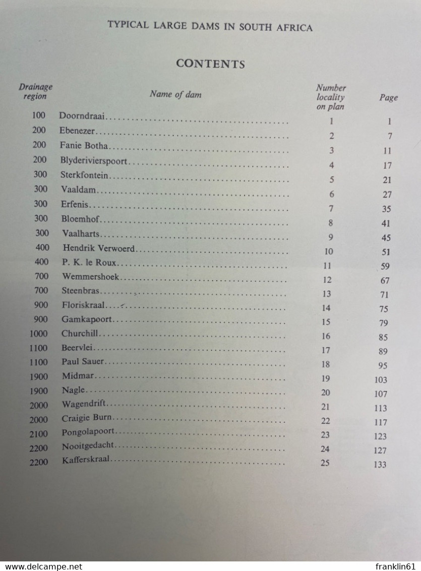 Typical Large Dams In South Africa. - Architectuur