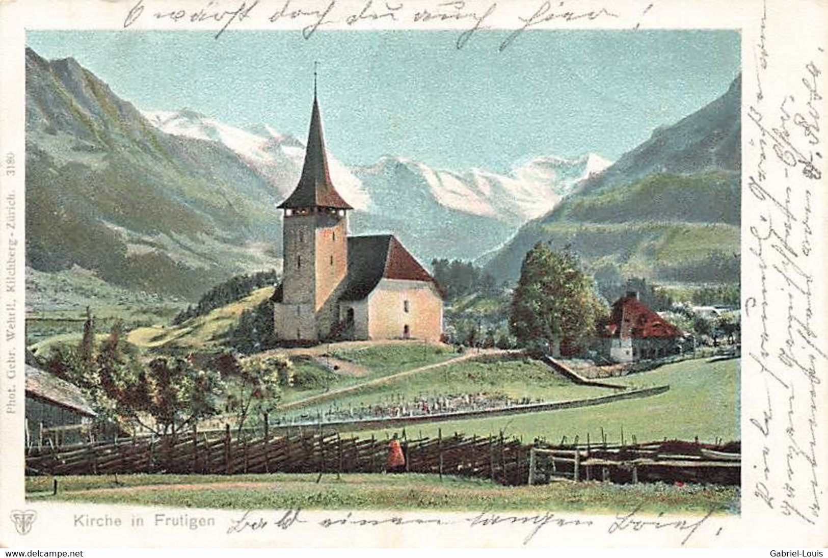 Kirche In Frutigen 1903 - Frutigen