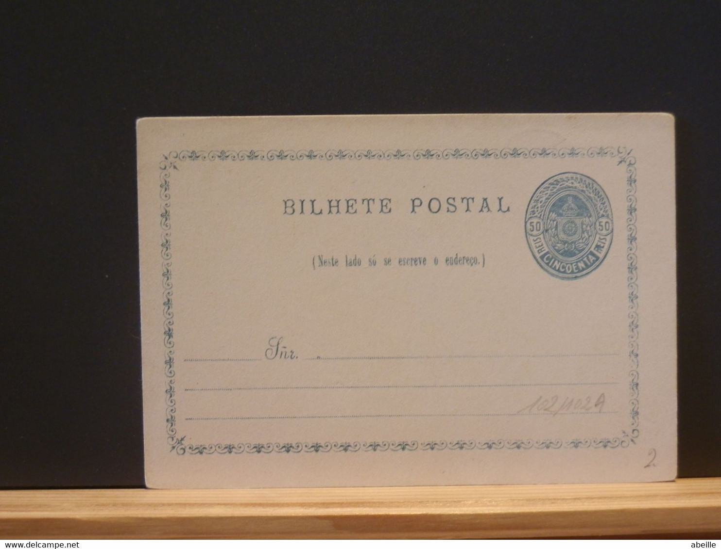 102/102A   CP    BILHETE POSTAL  COL.??? - Andere & Zonder Classificatie