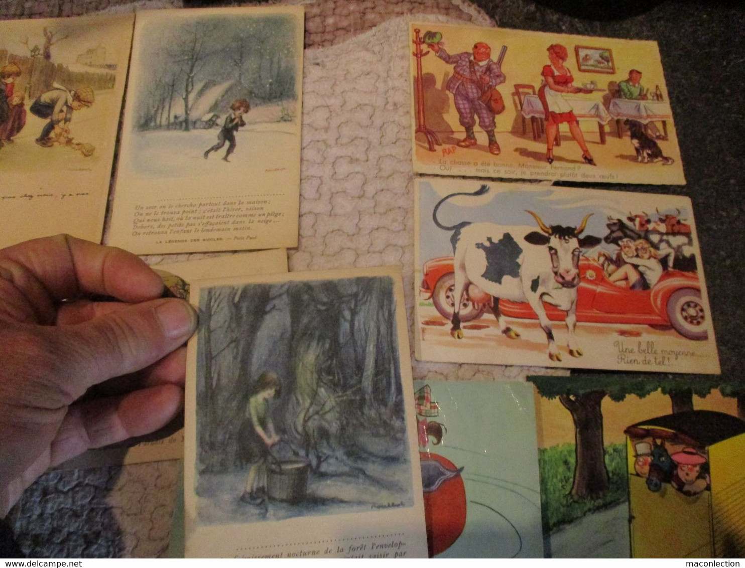 Lot 31 Cpa Illustrateur Dubout Poulbot Jean De Preissac Tempest J Bellus Kiraz Rap Arot - Caran D'Ache