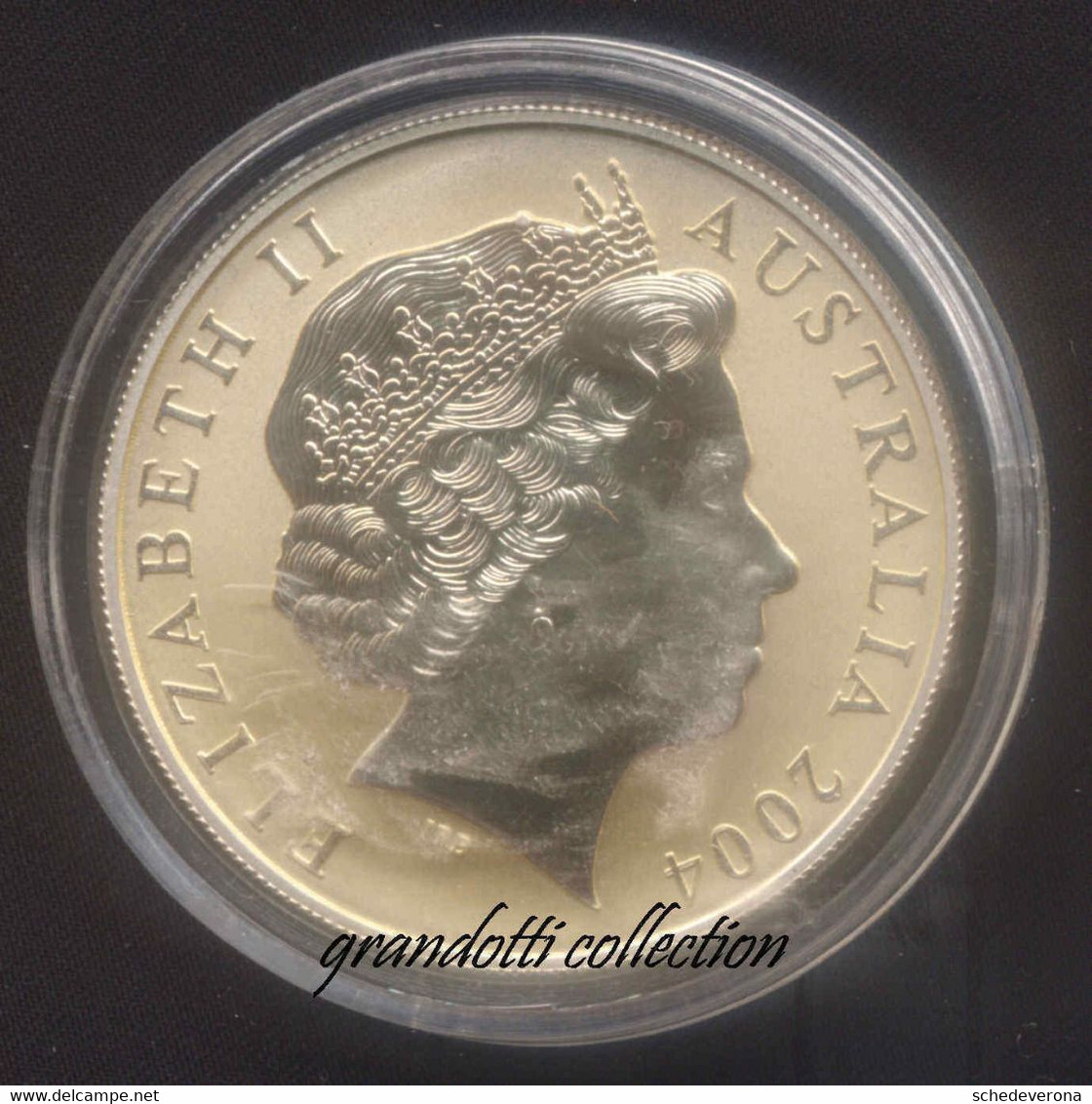 DOLLARO KANGAROO 2004 ONE DOLLAR ARGENTO ELIZABETH II AUSTRALIA - Otros – Oceanía