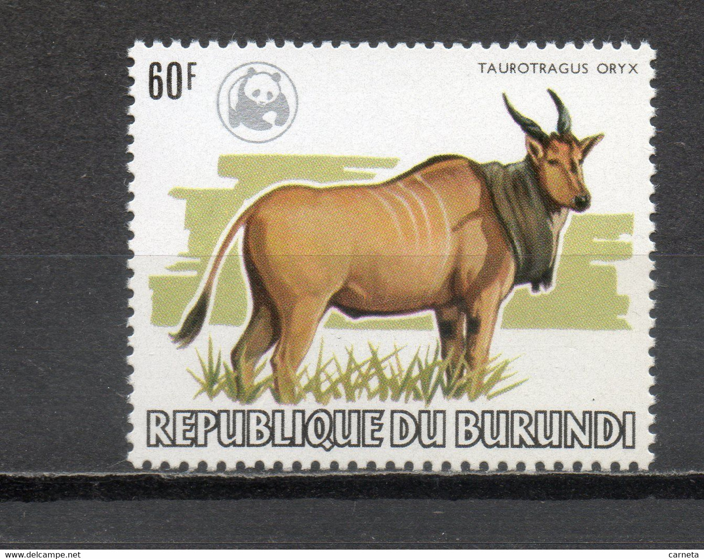 BURUNDI N° 872   NEUF SANS CHARNIERE COTE  100.00€   ANIMAUX FAUNE  VOIR DESCRIPTION - Nuevos