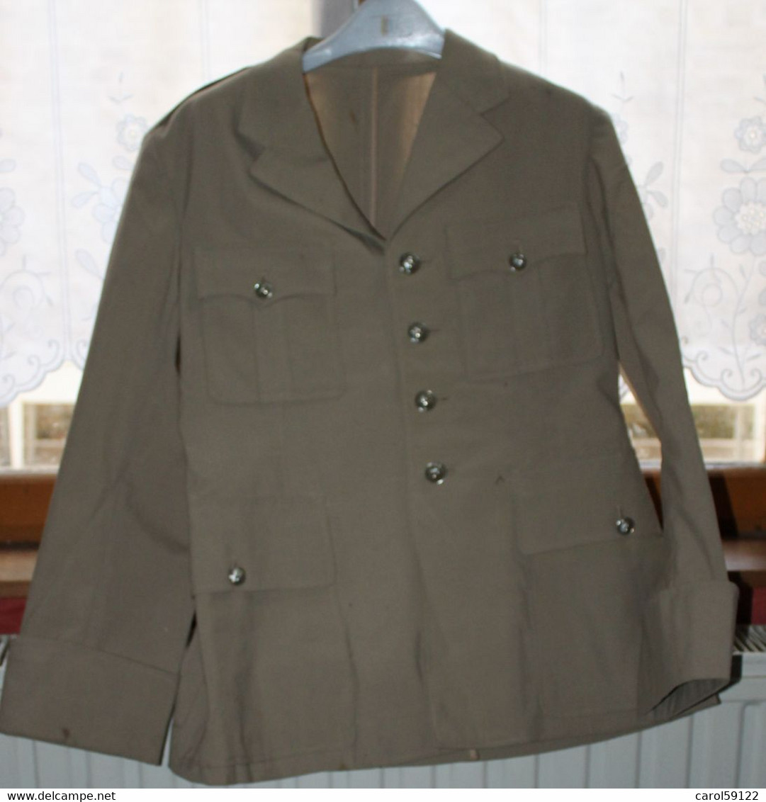 Vareuse été Beige époque Algérie - Uniformen