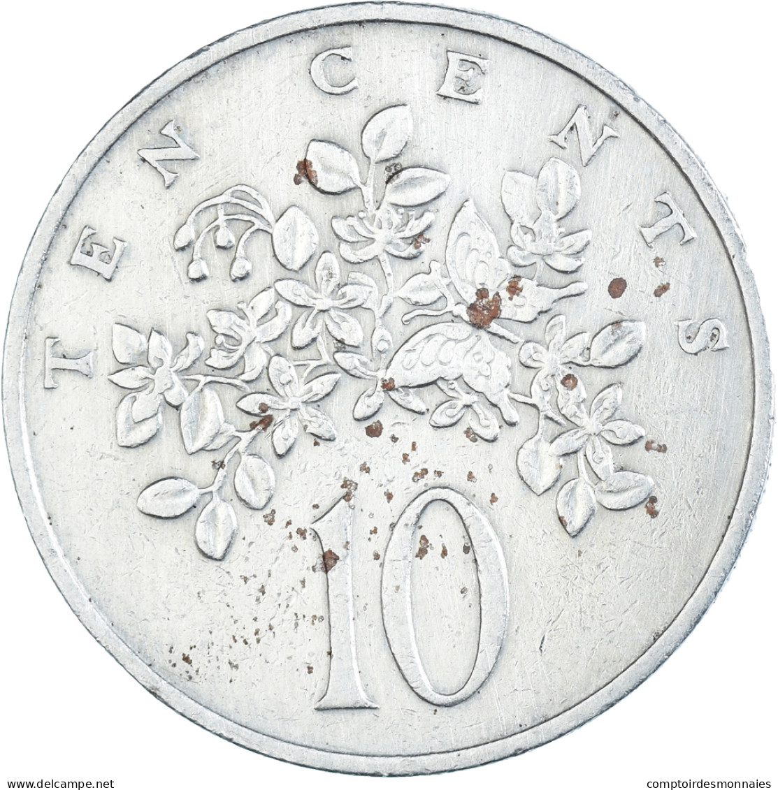 Monnaie, Jamaïque, 10 Cents, 1969 - Jamaique