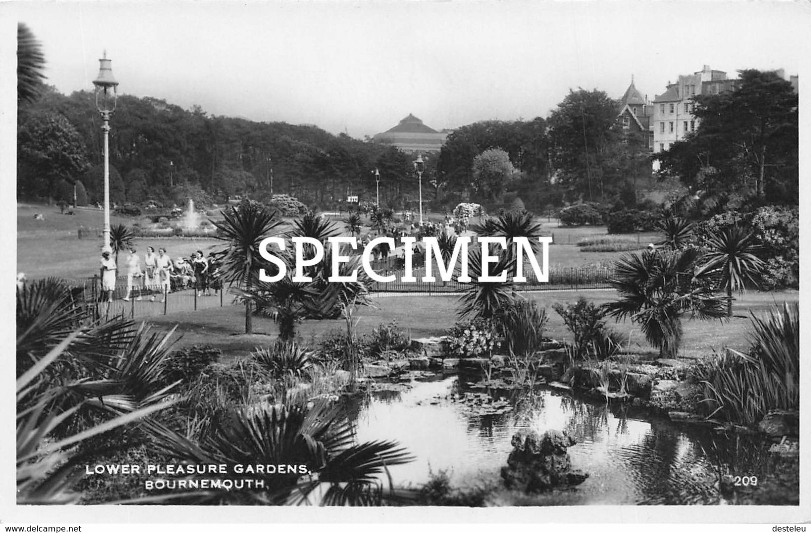 Lower Pleasure Gardens - Bournemouth - Bournemouth (bis 1972)