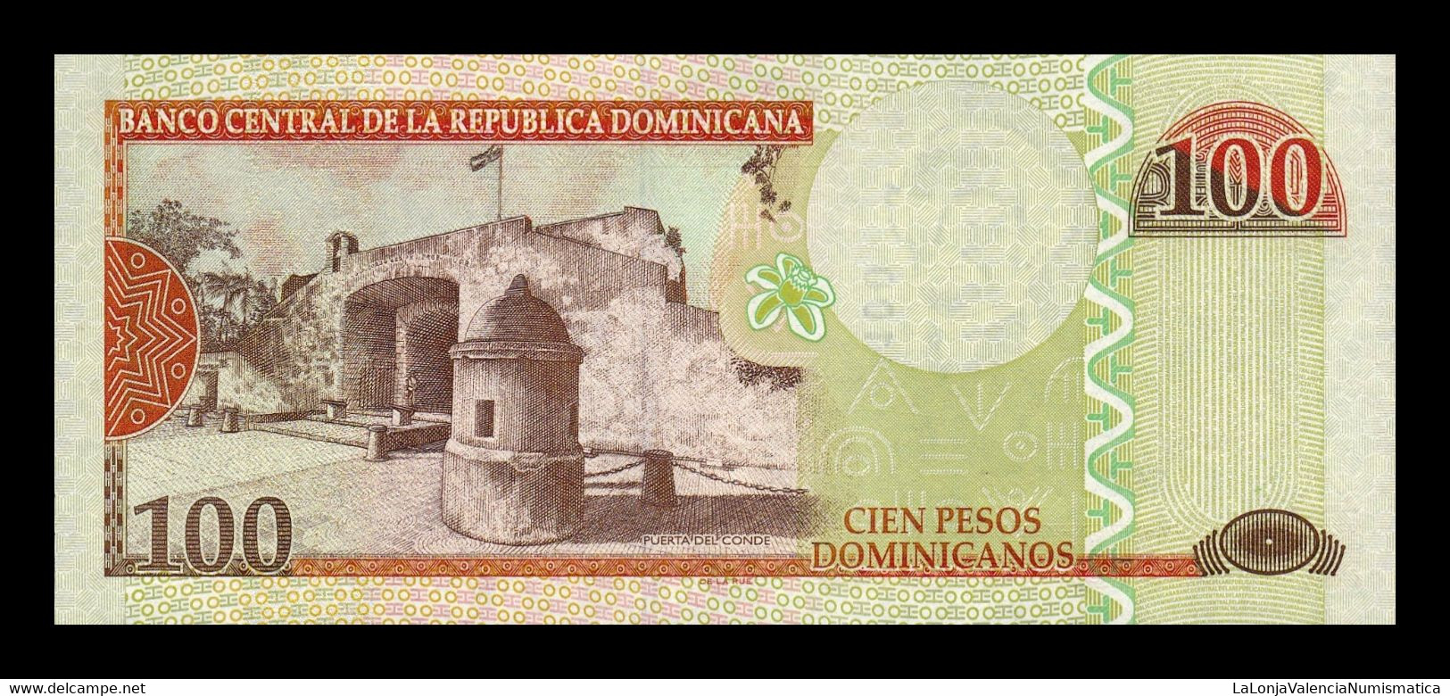 República Dominicana 100 Pesos Dominicanos 2011 Pick 184a SC UNC - Dominicaine