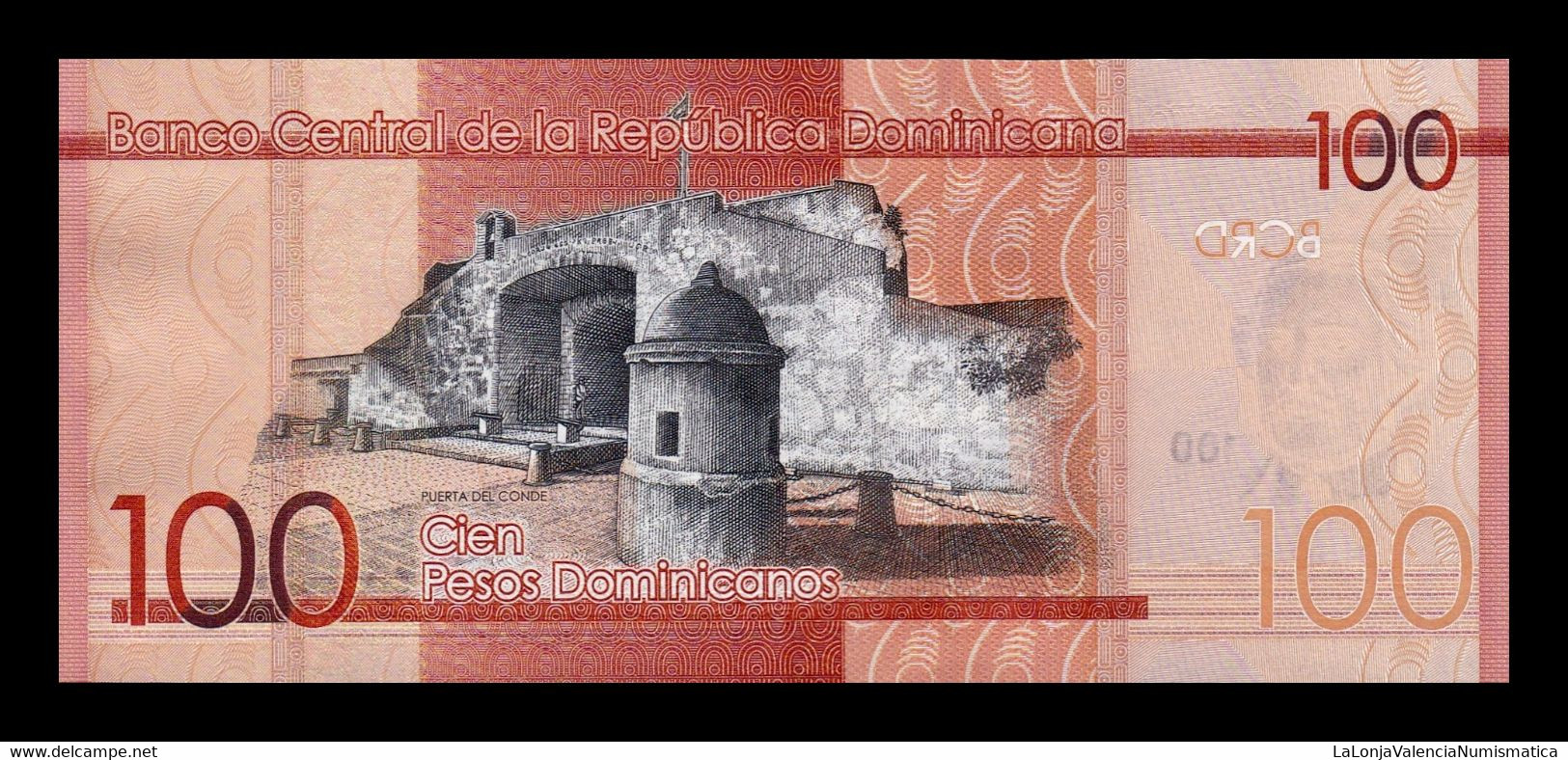 República Dominicana 100 Pesos Dominicanos 2019 Pick 190e SC UNC - Dominicaine