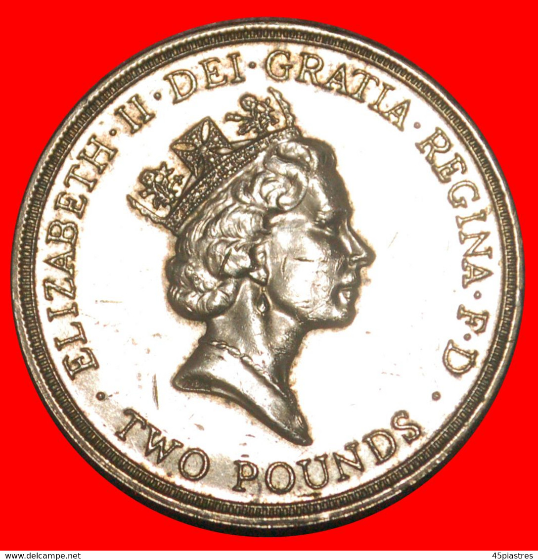 * CLAIM: GREAT BRITAIN ★ 2 POUNDS 1689-1989 UNCOMMON! LOW START ★ NO RESERVE! - Maundy Sets & Commemorative