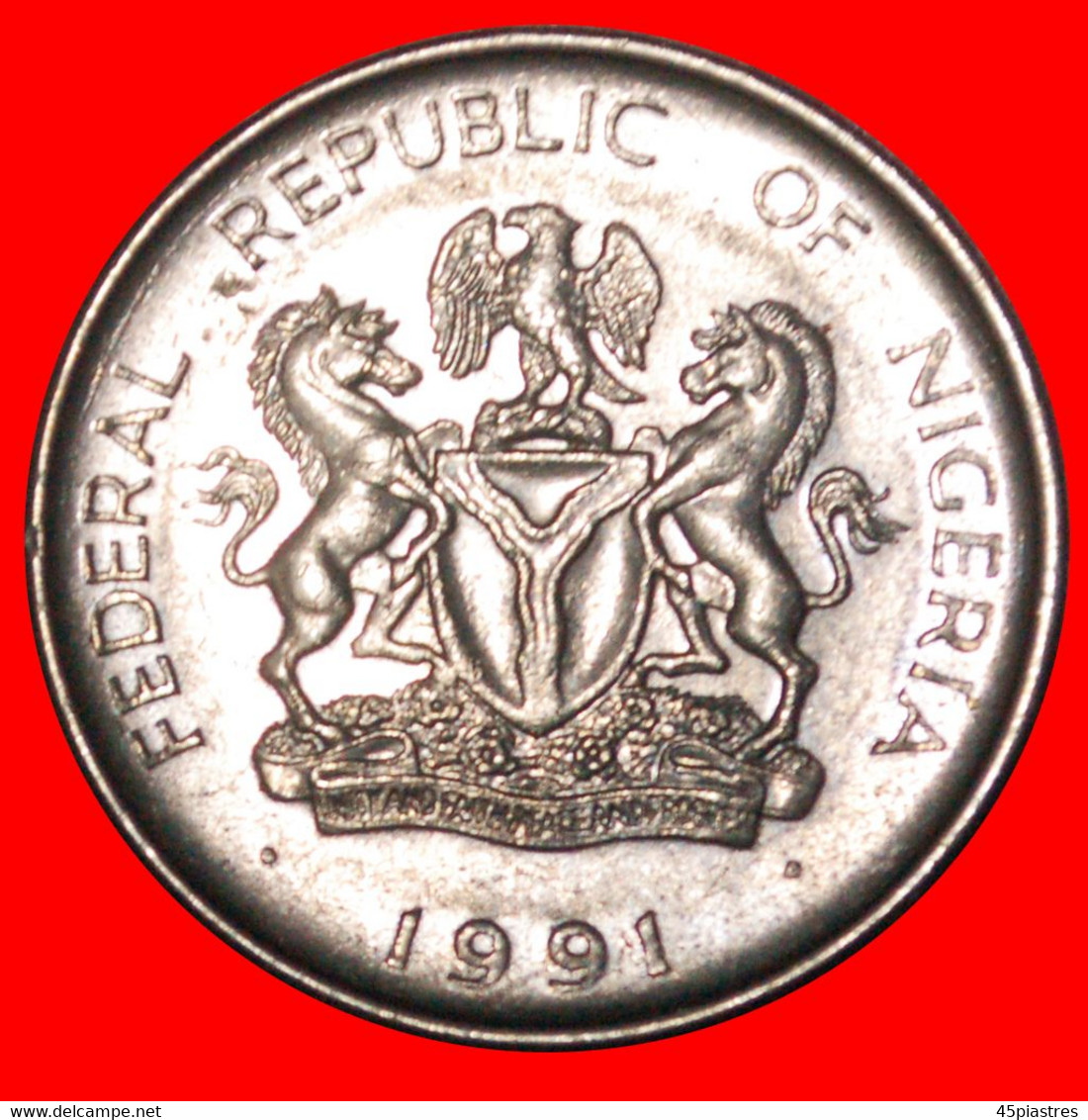 * EAGLE: NIGERIA ★ 1 NAIRA 1991 MACAULAY 1864 1946! LOW START ★ NO RESERVE! - Nigeria