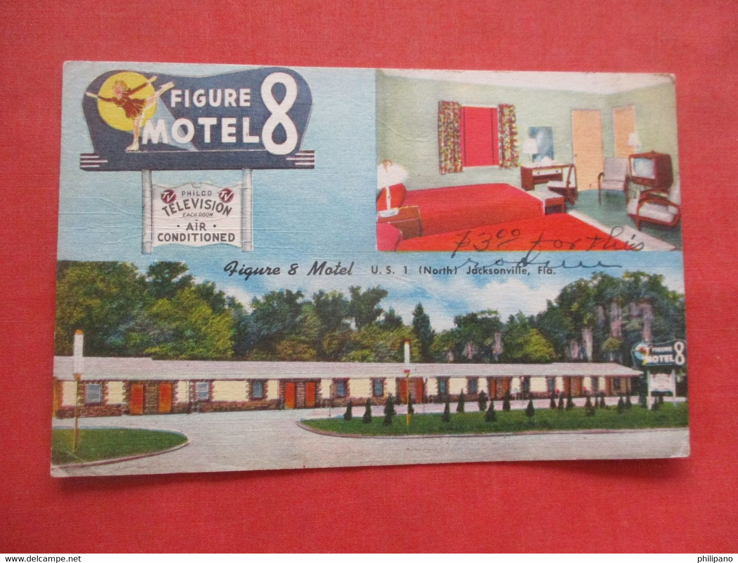 Figure 8 Motel.  North Jacksonville   Florida       Ref 5870 - Jacksonville