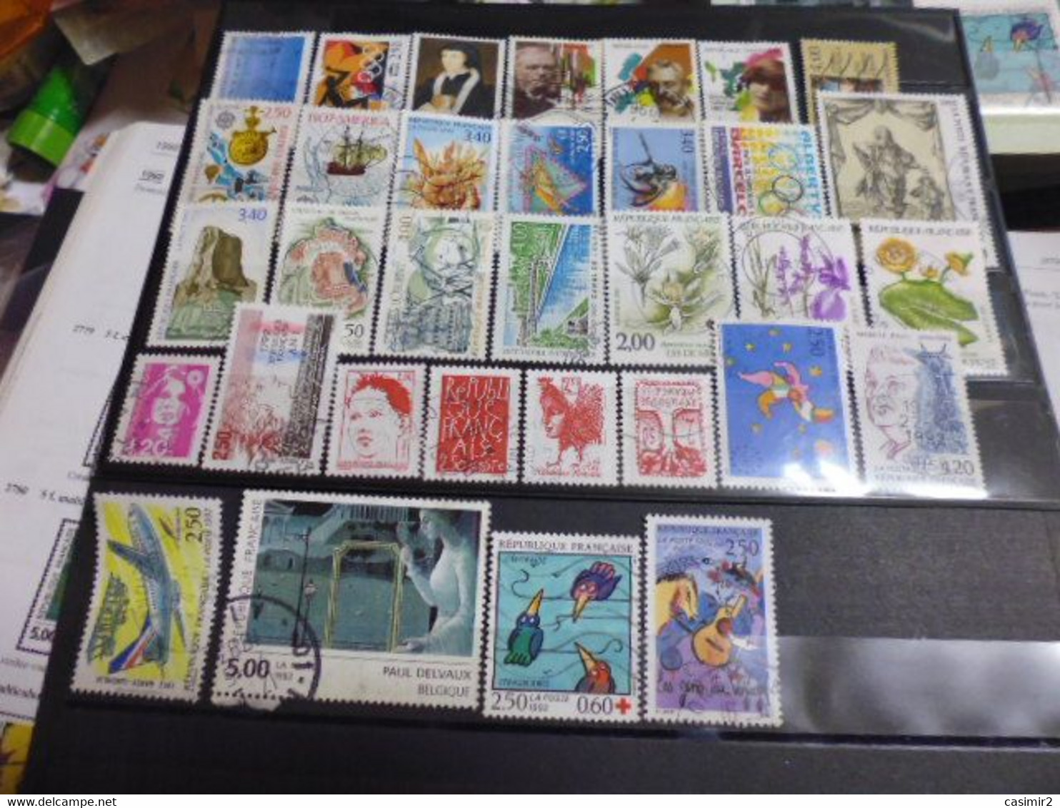 FRANCE ANNEE 1992 REMISE 70% SUR LA COTE LOT 790 - Vrac (max 999 Timbres)