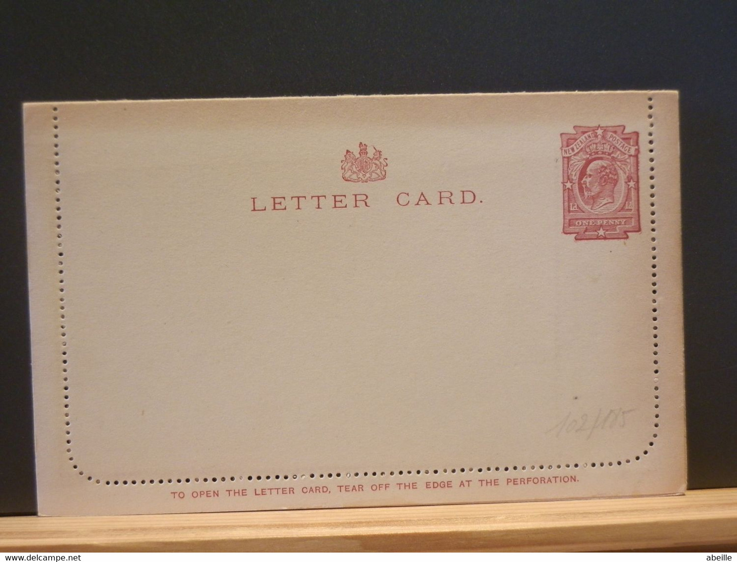 102/185 LETTER CARD  XX - Postal Stationery