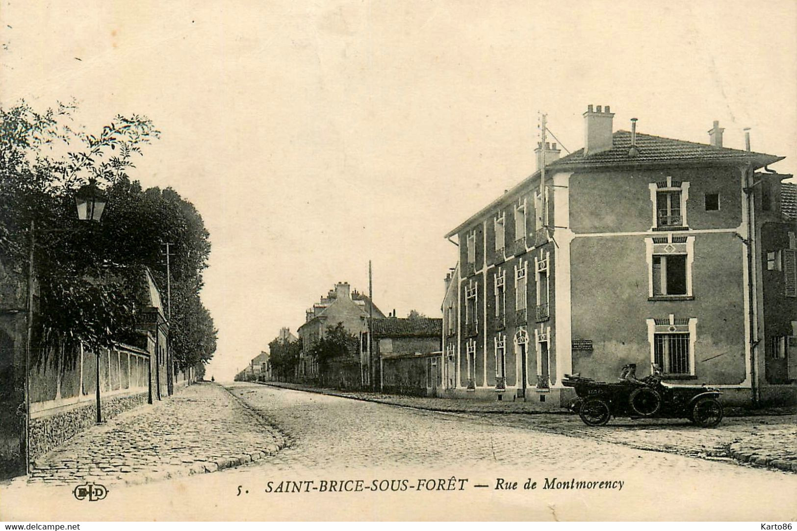 St Brice Sous Forêt * Rue De Montmorency * Automobile Ancienne - Saint-Brice-sous-Forêt
