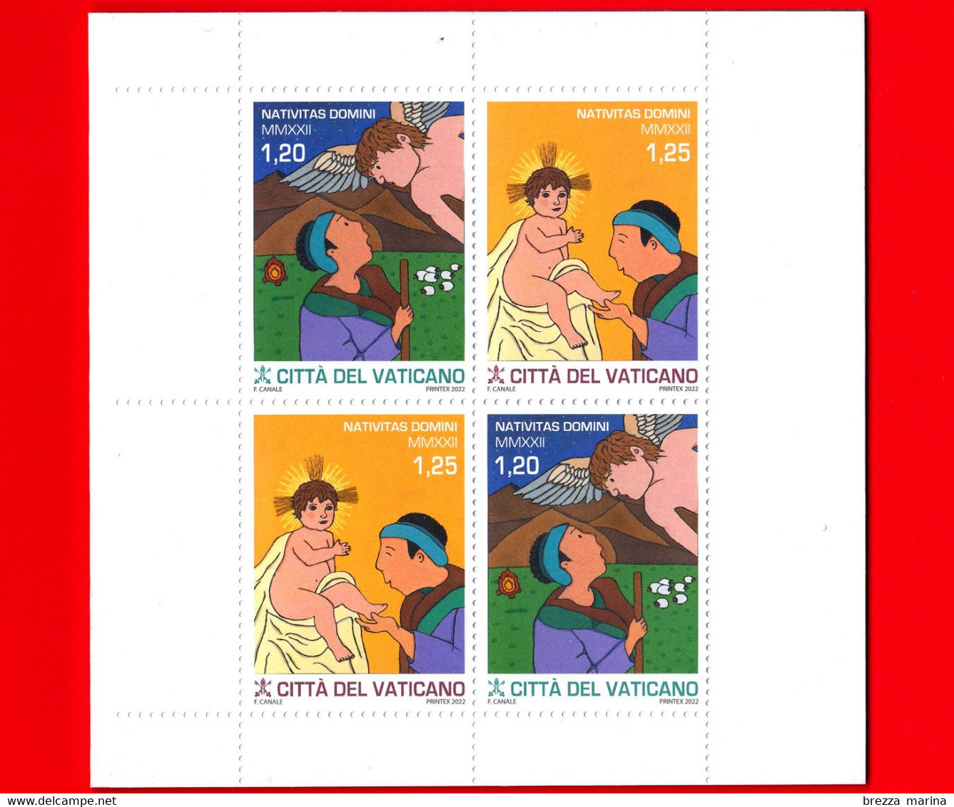 Nuovo - MNH - VATICANO - 2022 - Santo Natale MMXXII – Libretto - Stella - Colomba - Pace - 4.90 - Booklets