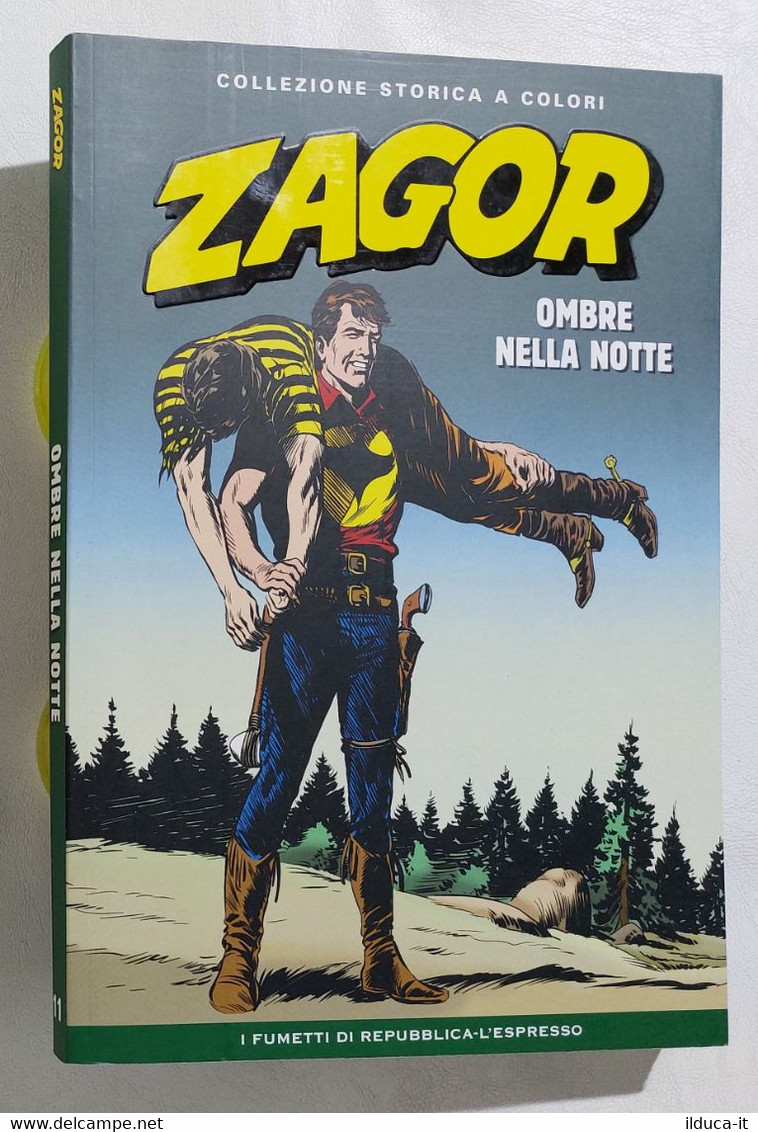 I110511 ZAGOR Collezione Storica A Colori Nr 11 - Ombre Nella Notte - Zagor Zenith