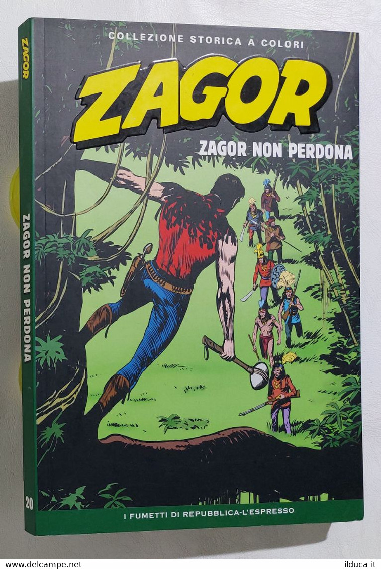 I110520 ZAGOR Collezione Storica A Colori Nr 20 - Zagor Non Perdona - Zagor Zenith