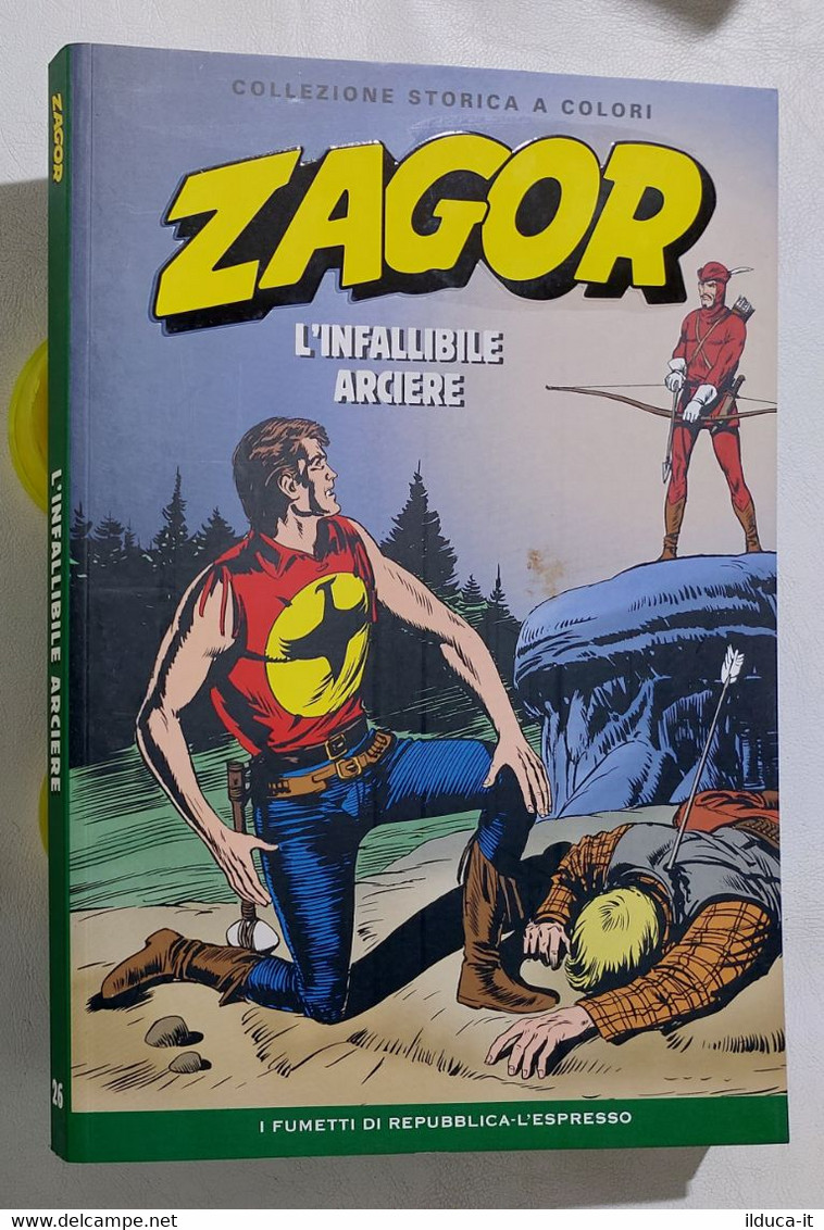 I110526 ZAGOR Collezione Storica A Colori Nr 26 - L'infallibile Arciere - Zagor Zenith