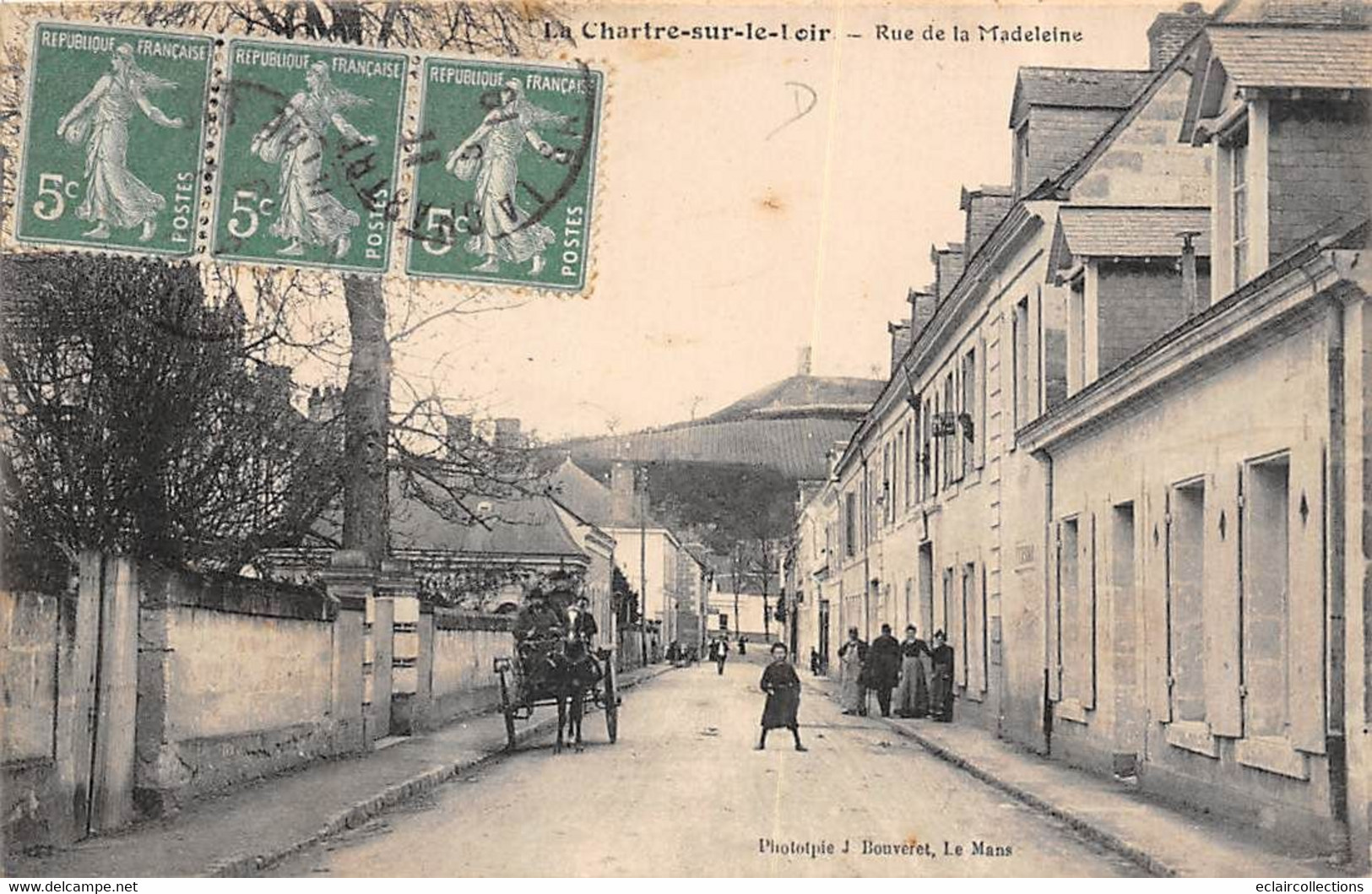 La Chartre Sur Le Loir      72         Rue De La Madeleine             ( Voir Scan ) - Autres & Non Classés