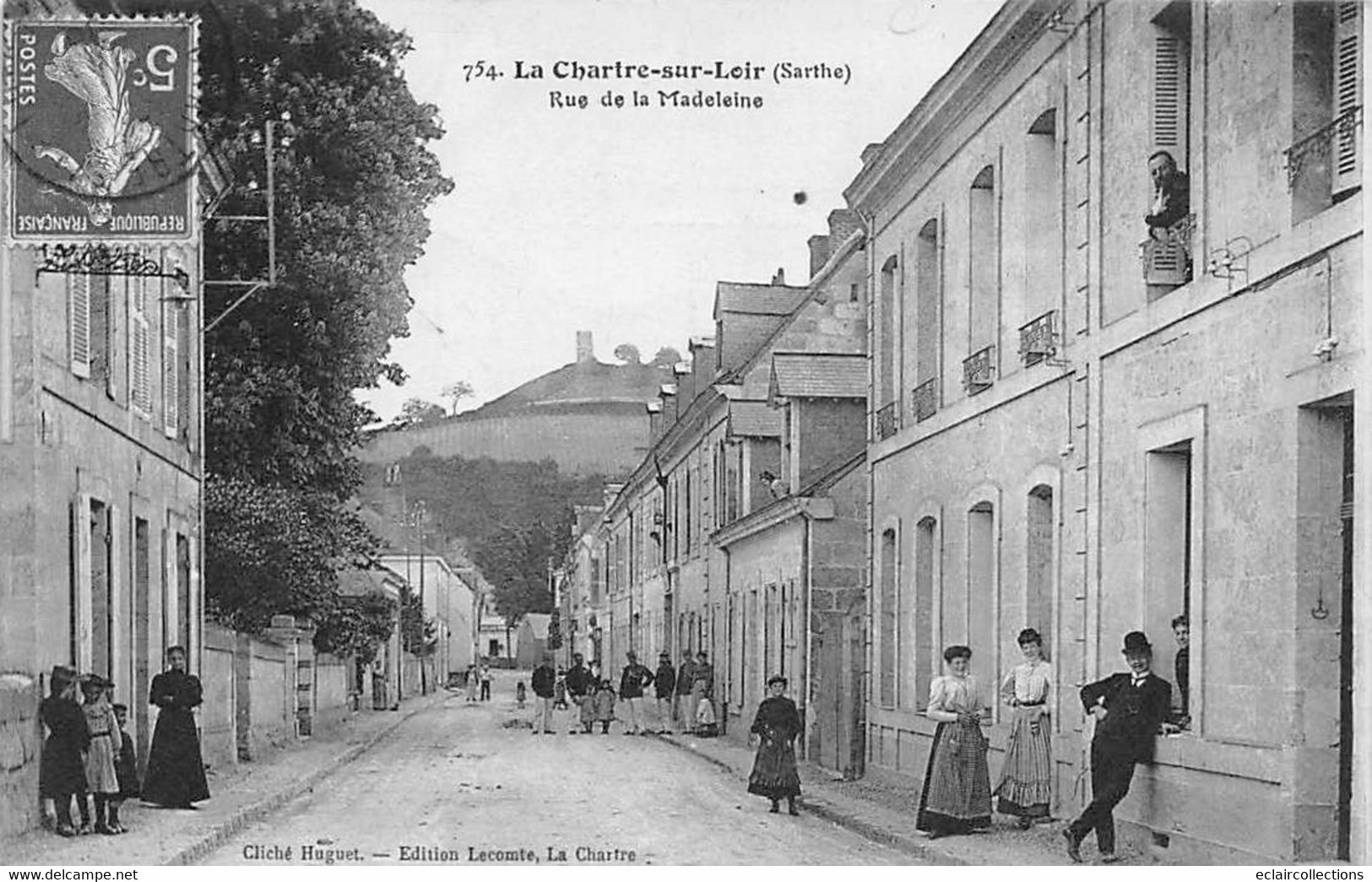 La Chartre Sur Le Loir      72         Rue De La Madeleine    N° 754         ( Voir Scan ) - Sonstige & Ohne Zuordnung