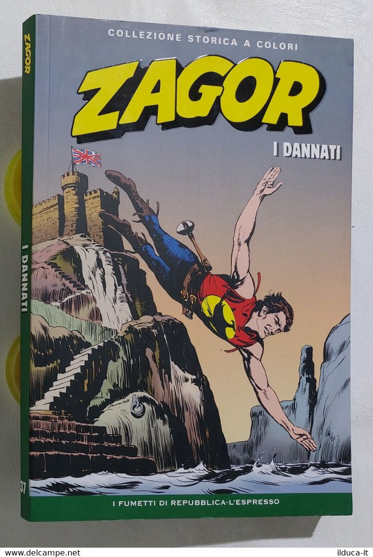 I110537 ZAGOR Collezione Storica A Colori Nr 37 - I Dannati - Zagor Zenith